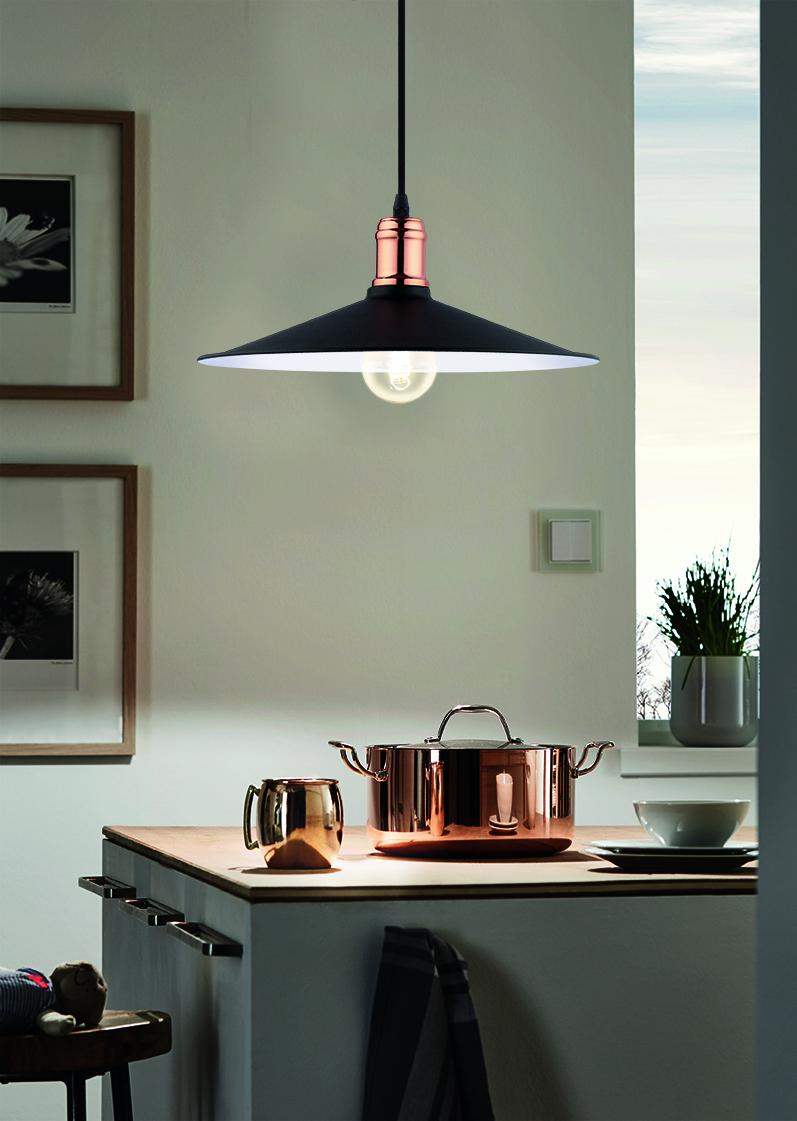 Картинка Подвесной светильник Eglo Bridport 49452