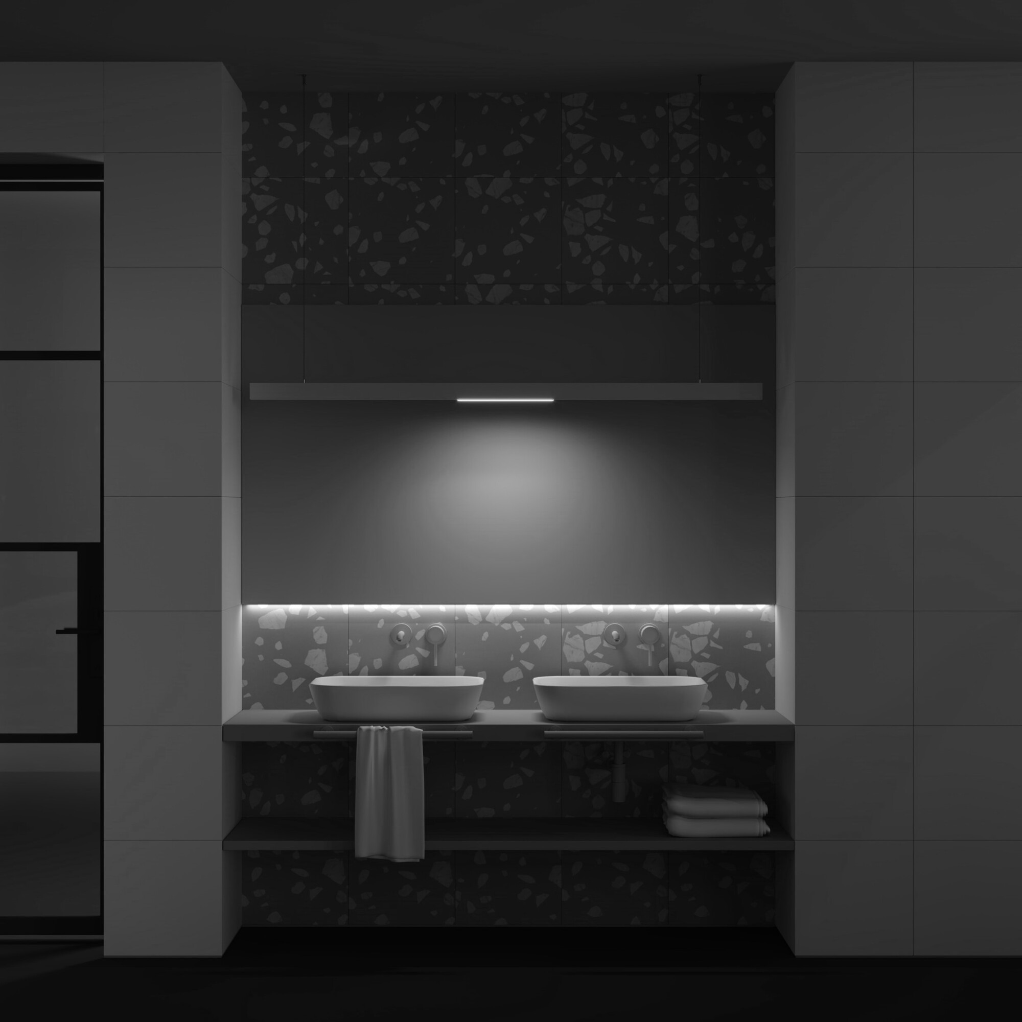 Картинка Трековый светильник Technical TR030-2-12W4K-W