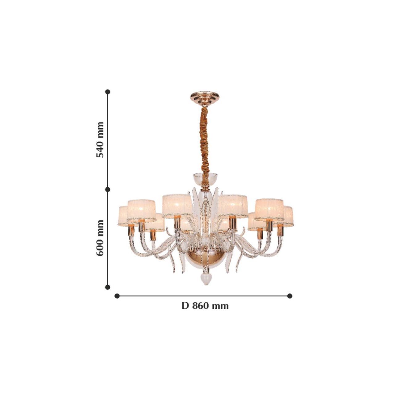 Картинка Подвесная люстра Favourite Clementine 2054-10P
