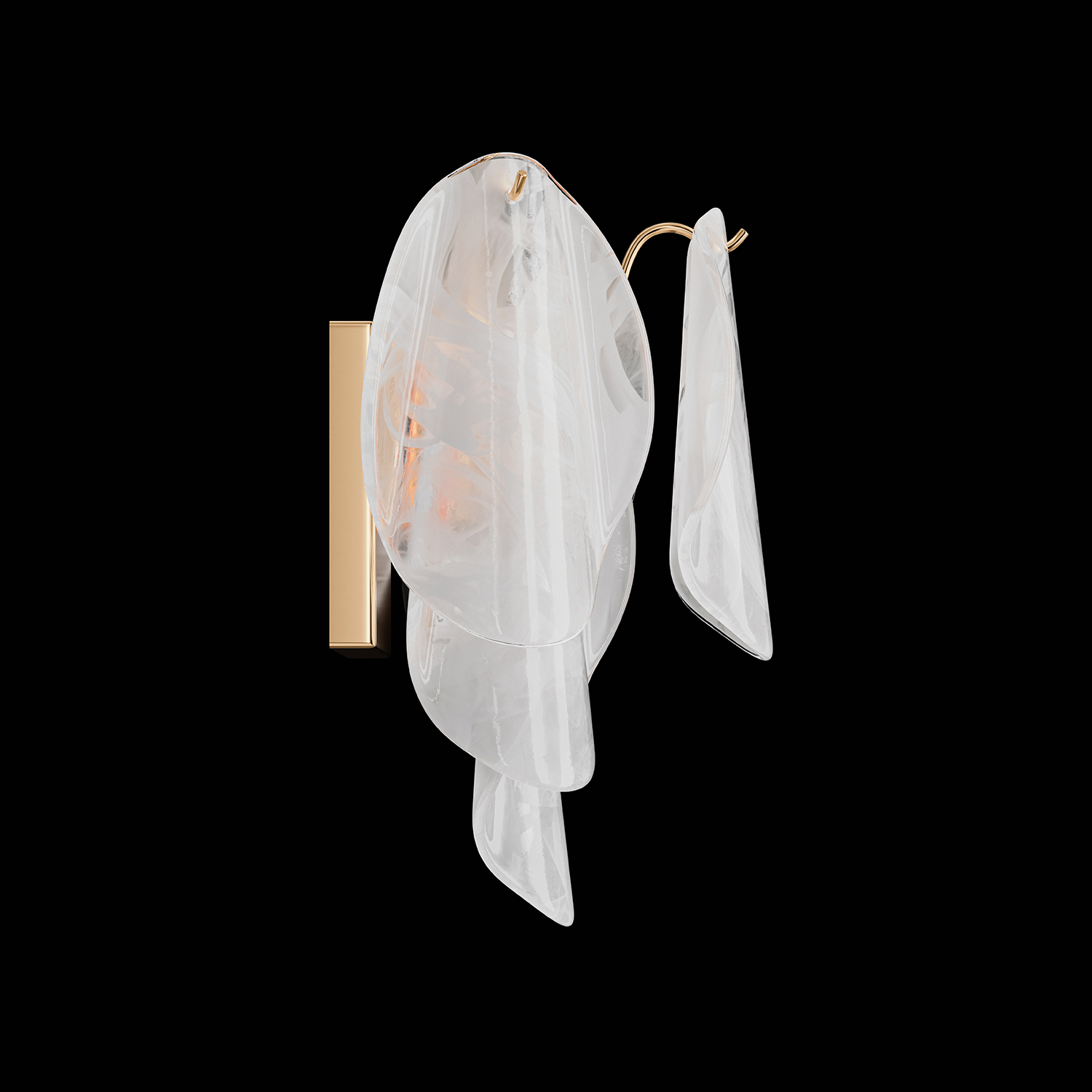 Картинка Настенный светильник Crystal Lux EMILIA 1641/402