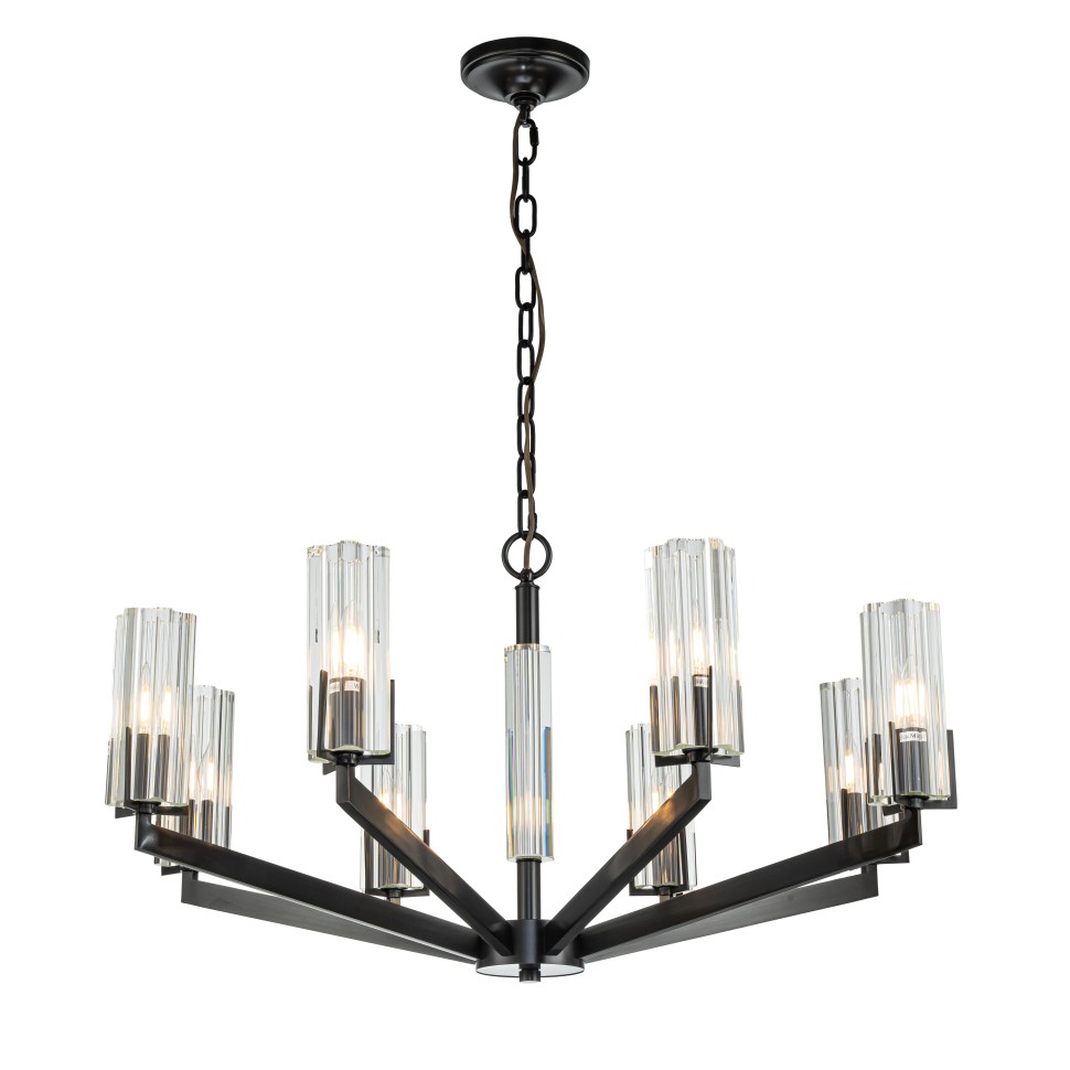 Картинка Подвесная люстра Belfast Malone 6035-8 BL CL