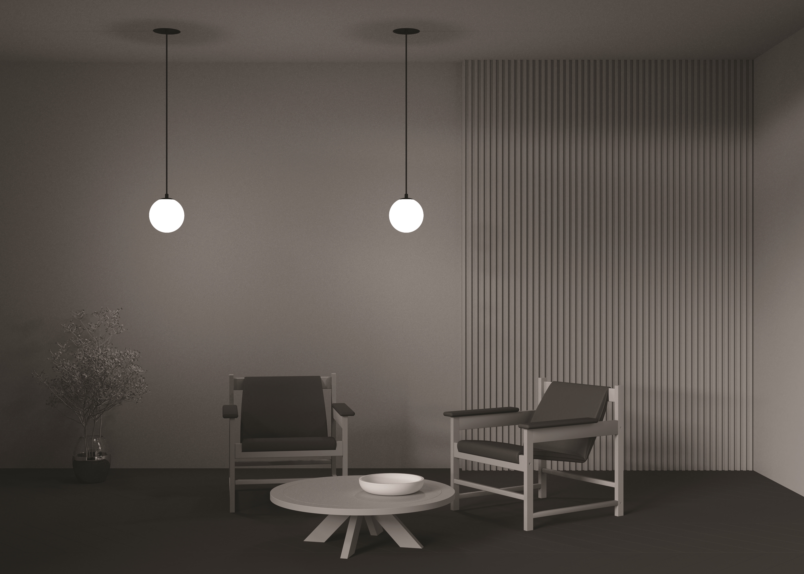 Картинка Подвесной светильник Technical P039PL-5W3K-20INS-B