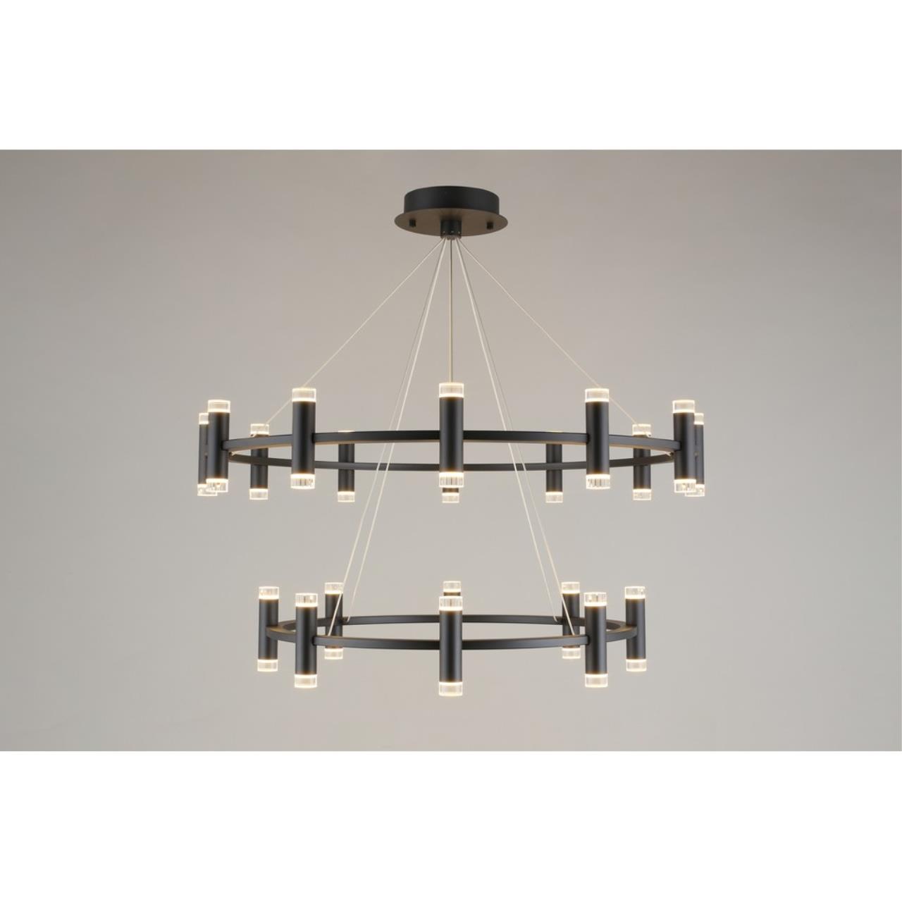 Картинка Подвесная светодионая люстра Aployt Klarcia APL.037.03.200