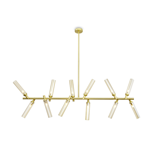 подвесной светильник freya fr5379pl-12g, доставка по Казахстану 