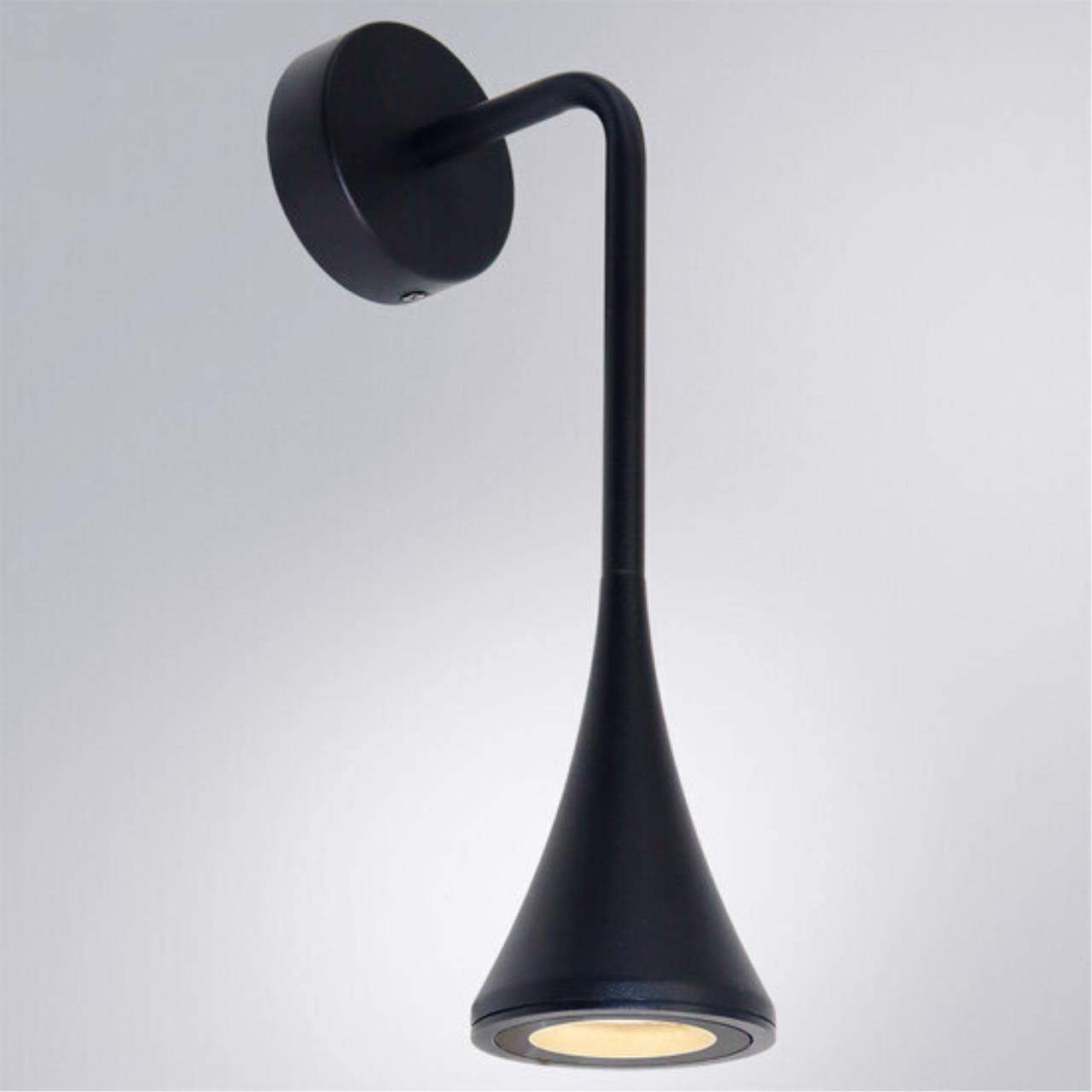 Картинка Фасадный светильник Arte Lamp BRONN A2367AL-1BK