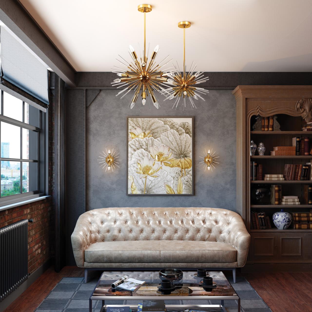 Картинка Подвесная люстра Odeon Light Kadrilia 4849/12