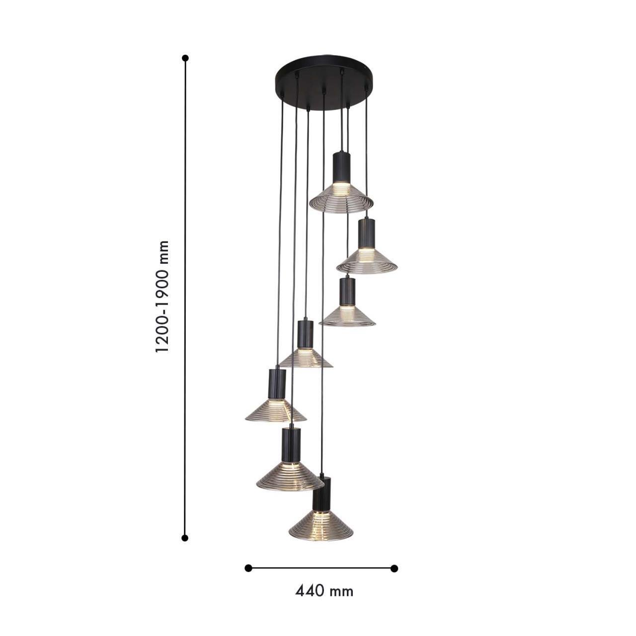 Картинка 4622-7P Подвесная люстра Feris F-Promo