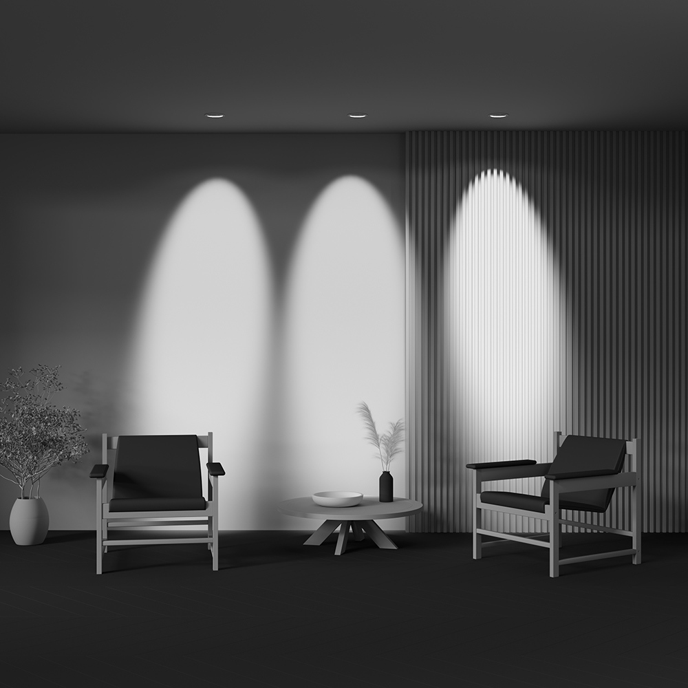 Картинка Встраиваемый светильник Technical DL105-12W4K-W