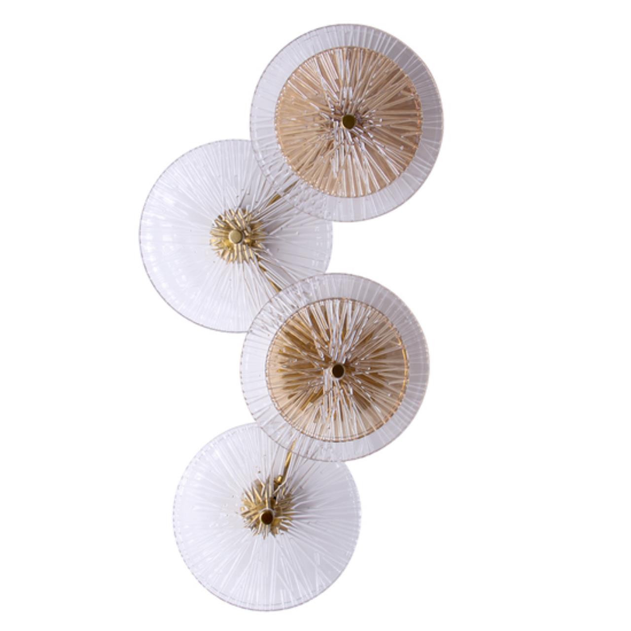 Картинка Настенный светильник Arte Lamp AJOUR A1258AP-4PB