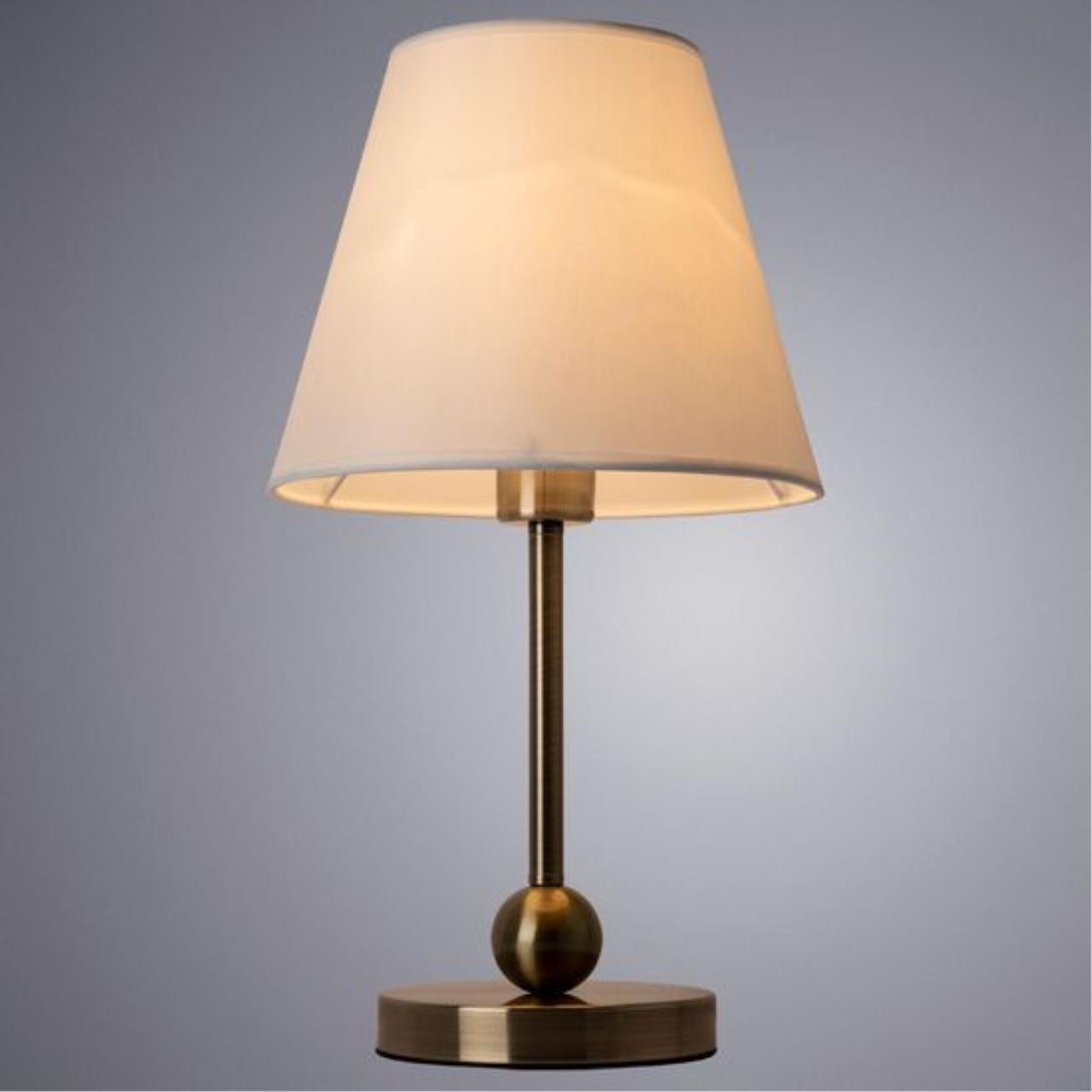 Картинка Настольная лампа Arte Lamp Elba A2581LT-1AB