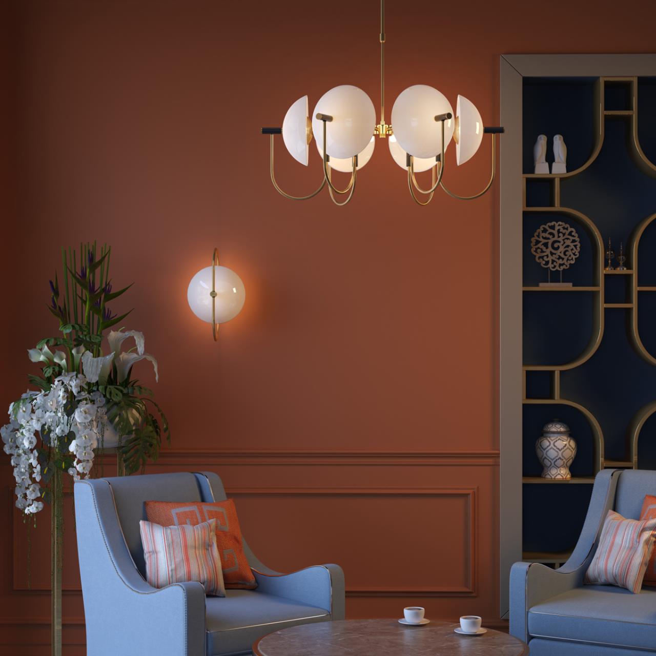 Картинка Подвесная люстра Odeon Light Granta 4674/6