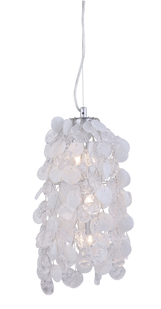 Картинка Светильник подвесной Crystal Lux TENERIFE SP3 SILVER Crystal Lux 3181/103