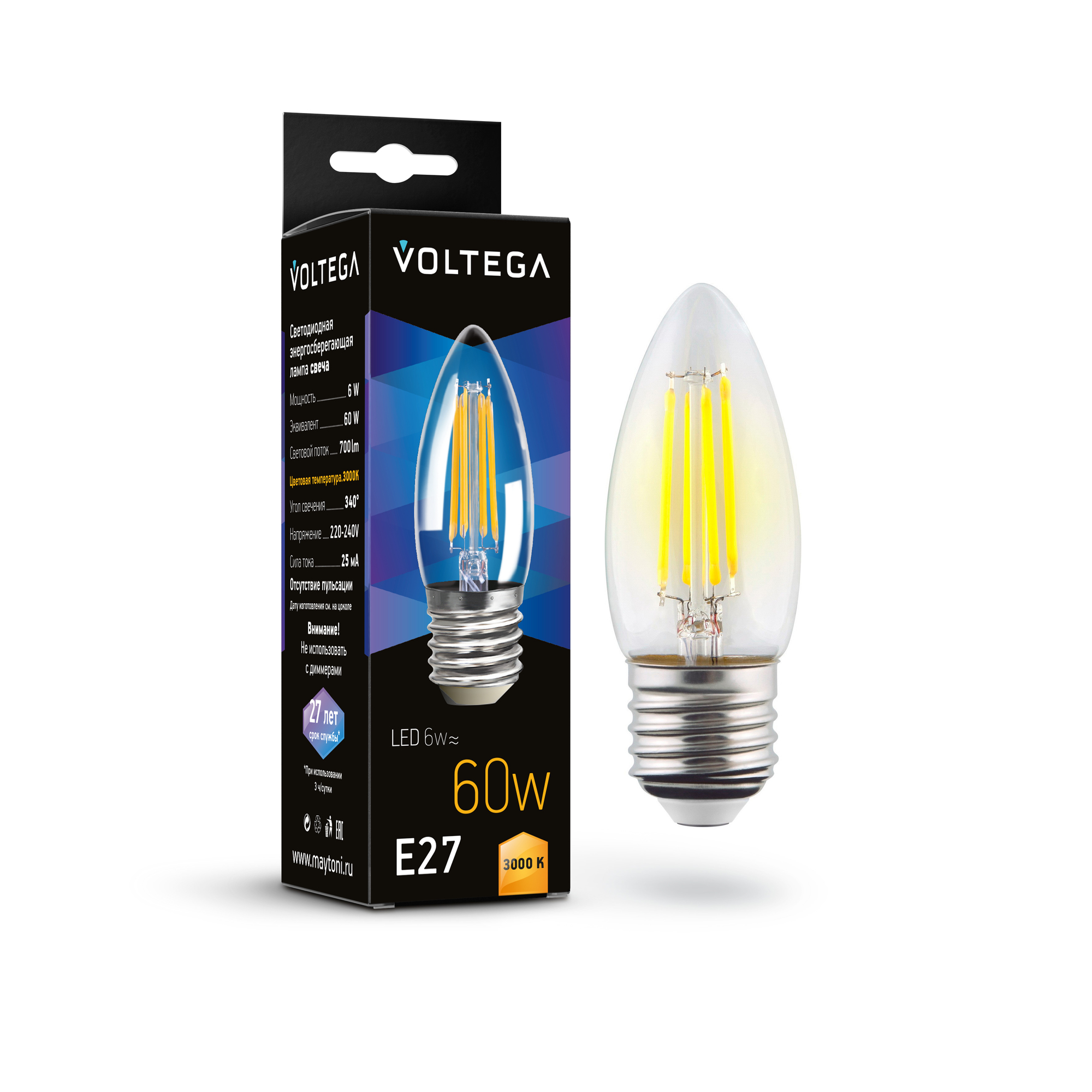 Картинка Лампочка Voltega 7208