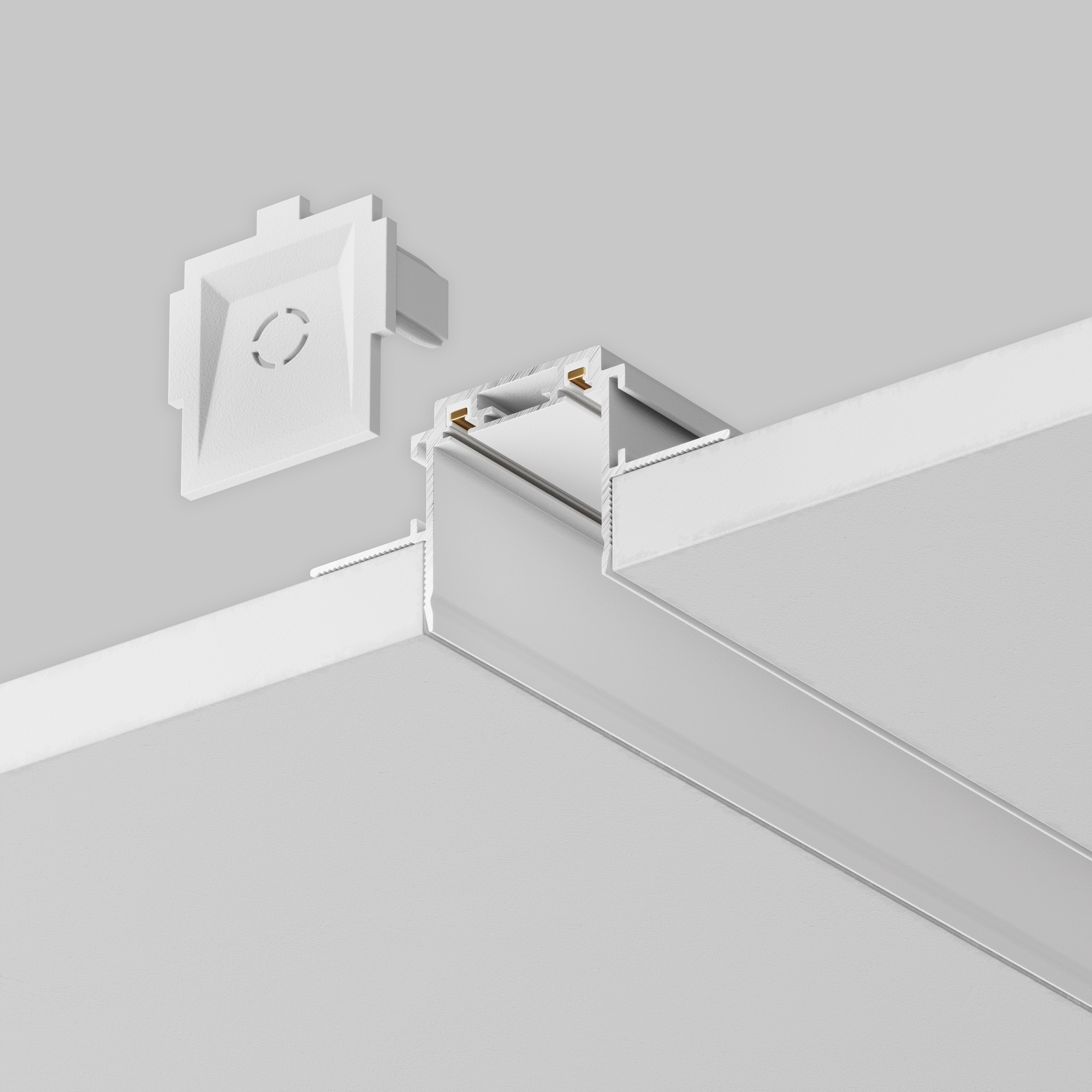 Картинка Шинопровод встраиваемый Technical TRA084MP-12W