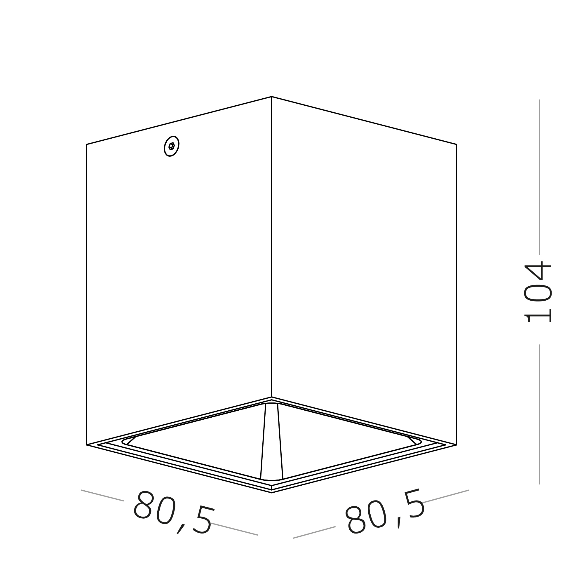 Картинка ST168.502.01 Светильник потолочный Без ламп
