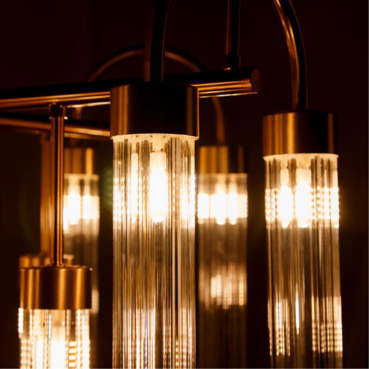 Картинка Подвесная люстра Arte Lamp BORGIA A4088LM-12AB