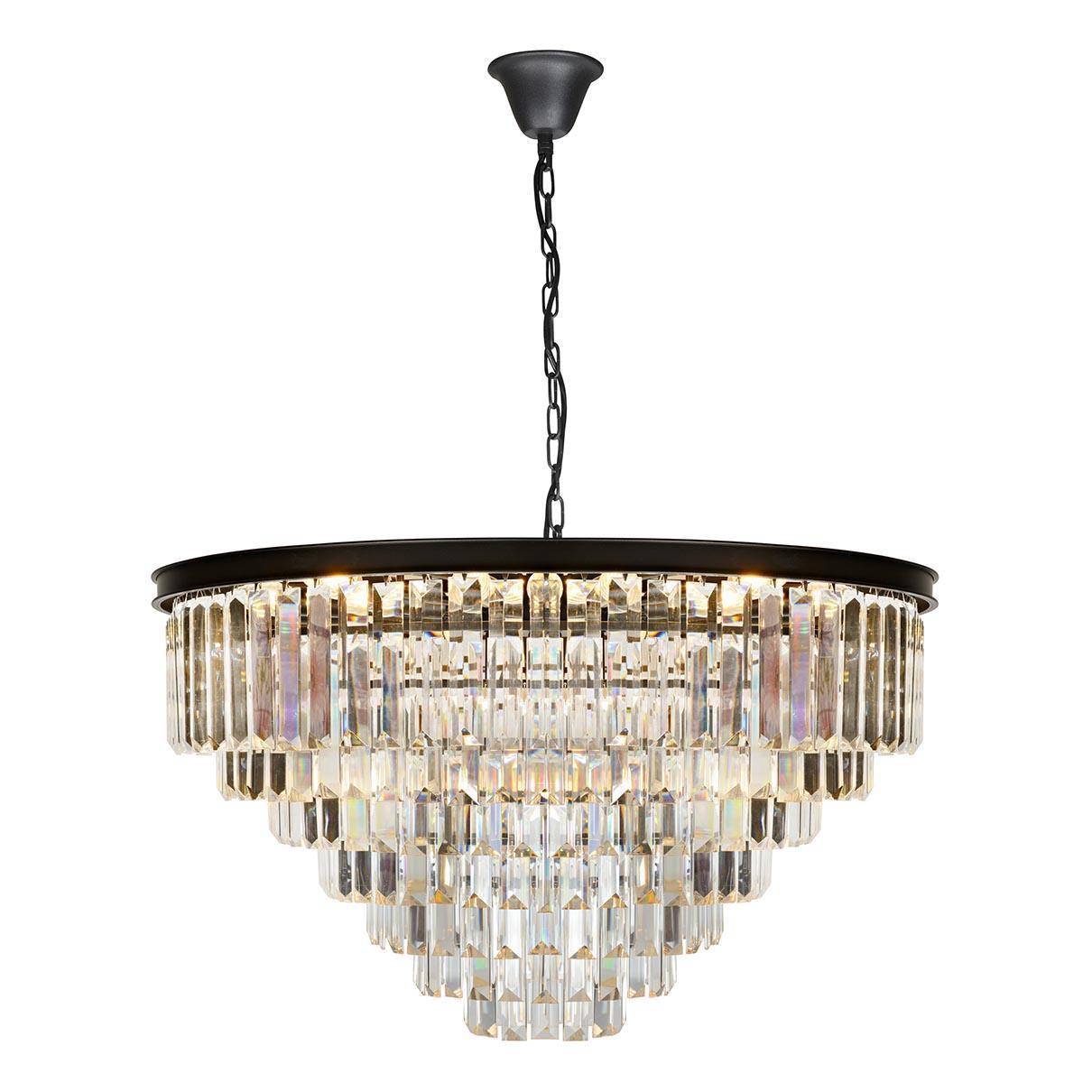 Картинка Подвесная люстра iLamp Triumph 6101-800 BK