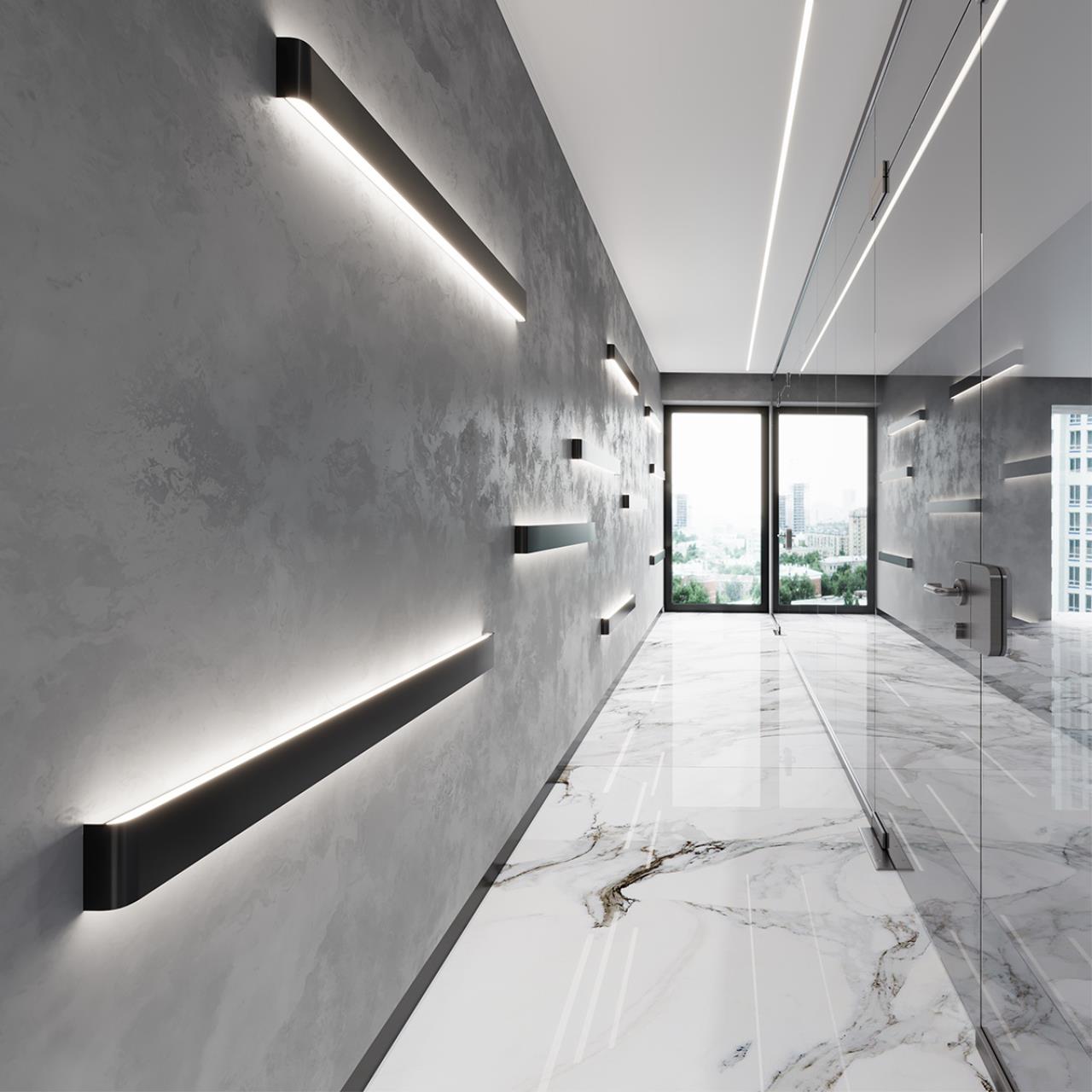 Картинка Настенный светодиодный светильник Odeon Light Hightech Framant 4294/40WL