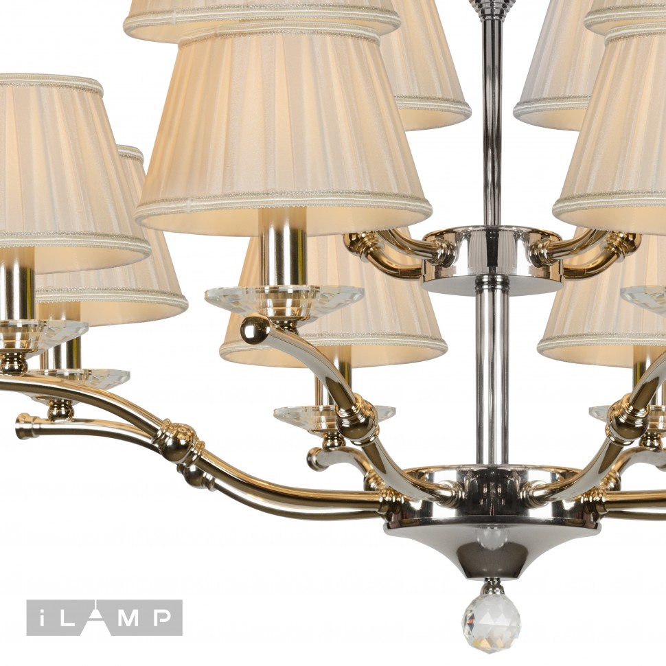 Картинка Подвесная люстра iLamp Vivaldi 85125/8+4 CR