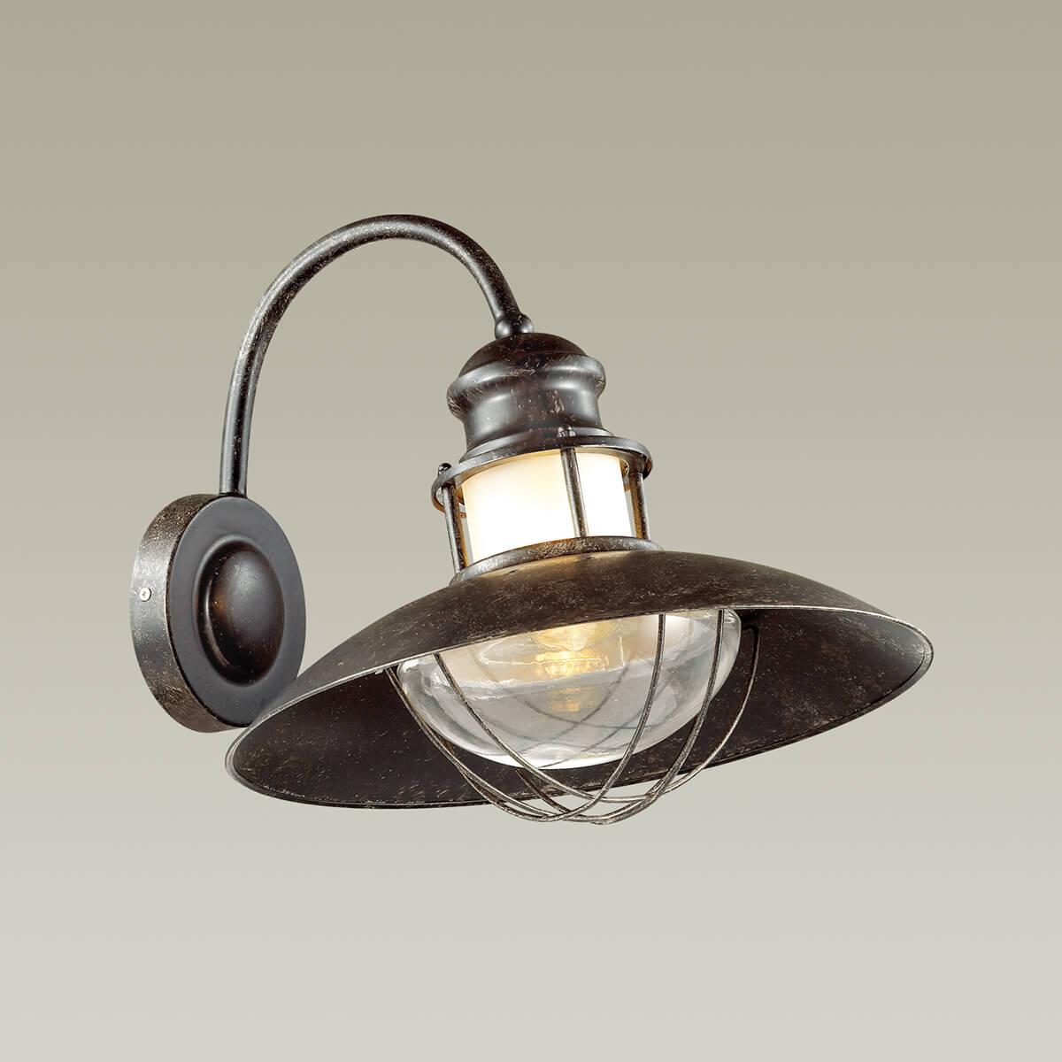 Картинка Уличный настенный светильник Odeon Light Nature Dante 4164/1W