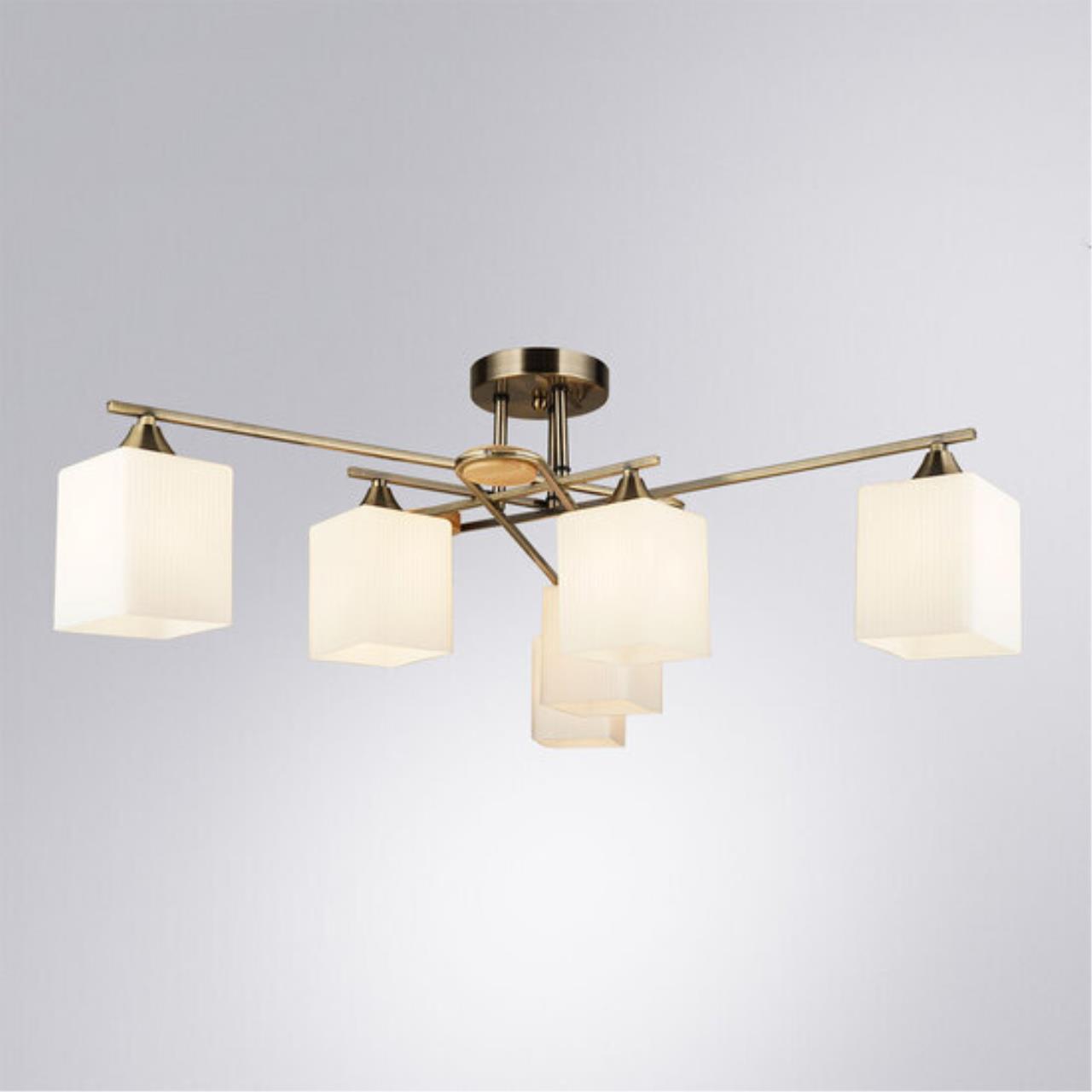 Картинка Потолочная люстра Arte Lamp LARGO A4497PL-6AB