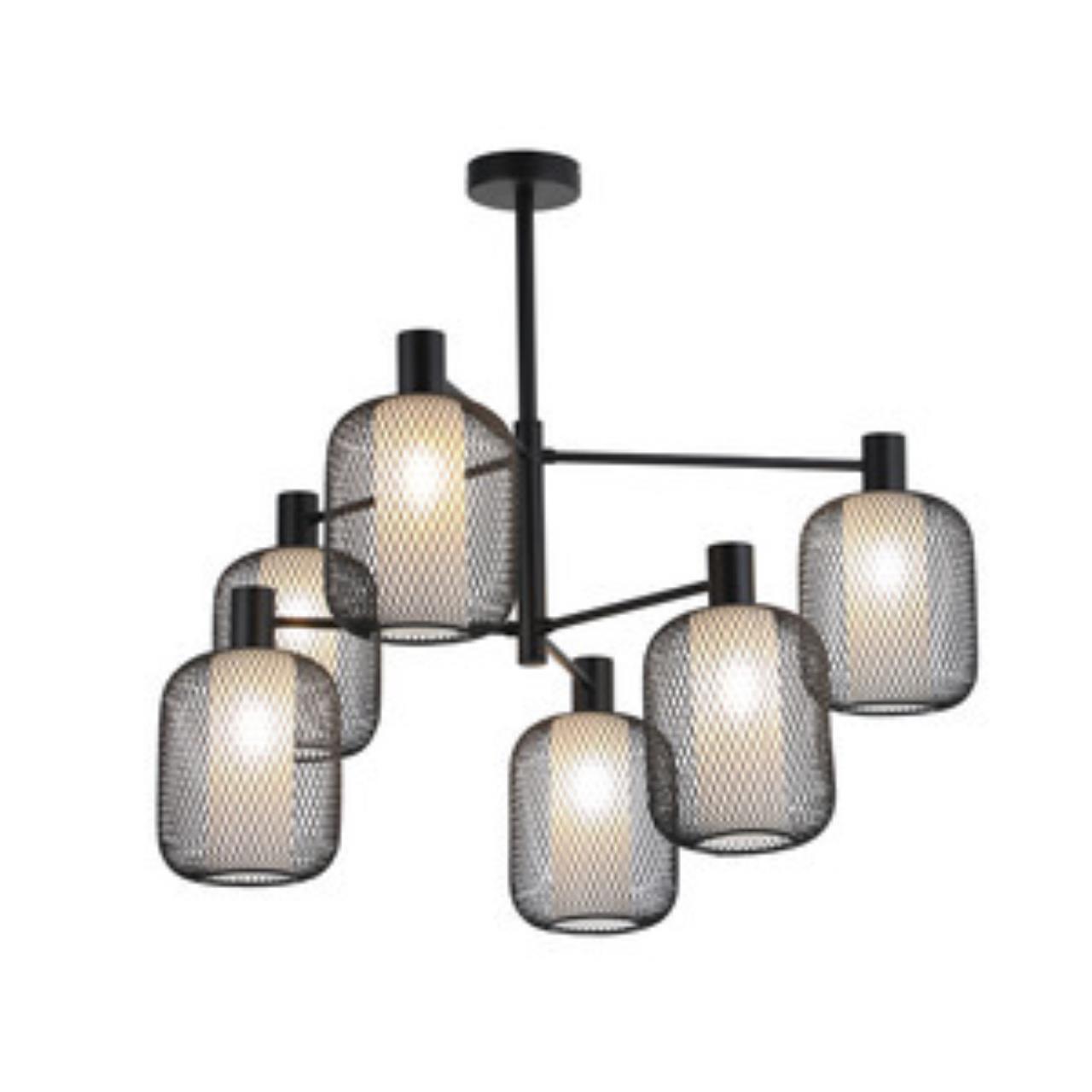 Картинка 4602-6C Потолочная люстра Tokri F-Promo