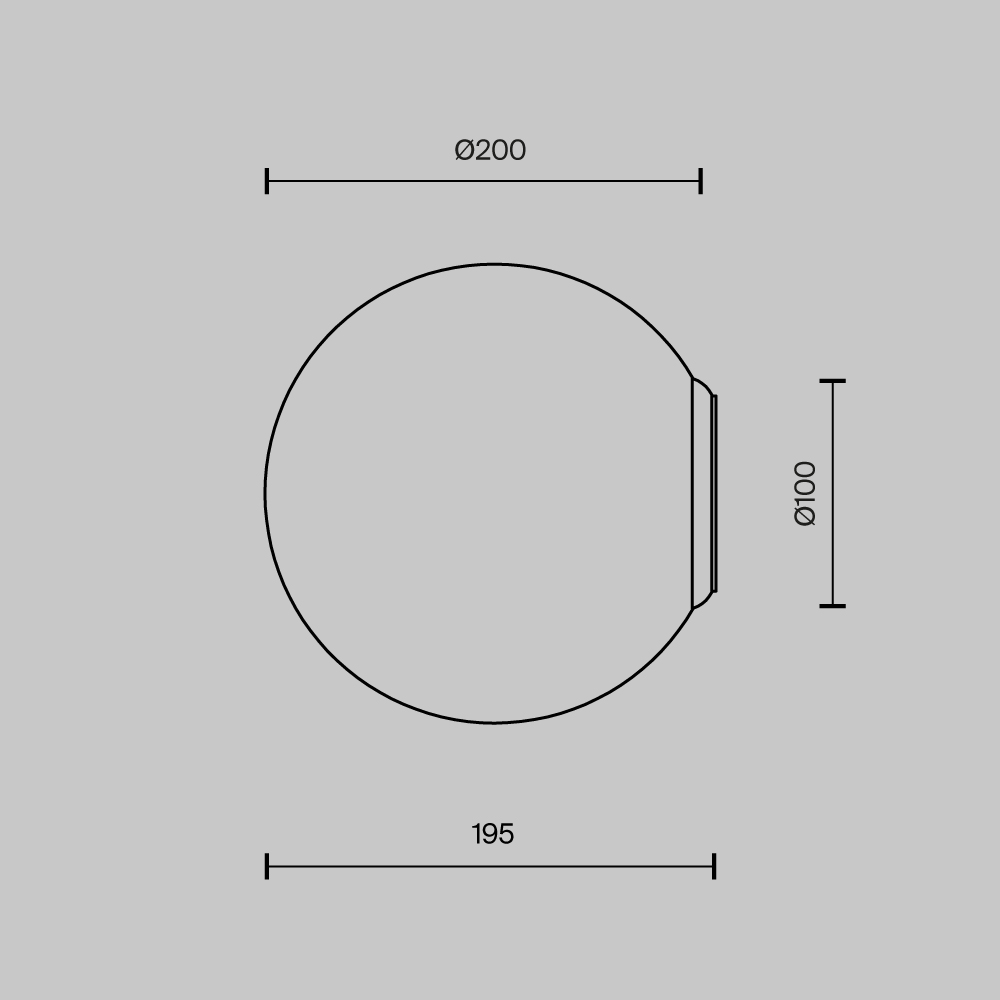 Картинка Настенный светильник (бра) Maytoni MOD321WL-01W3
