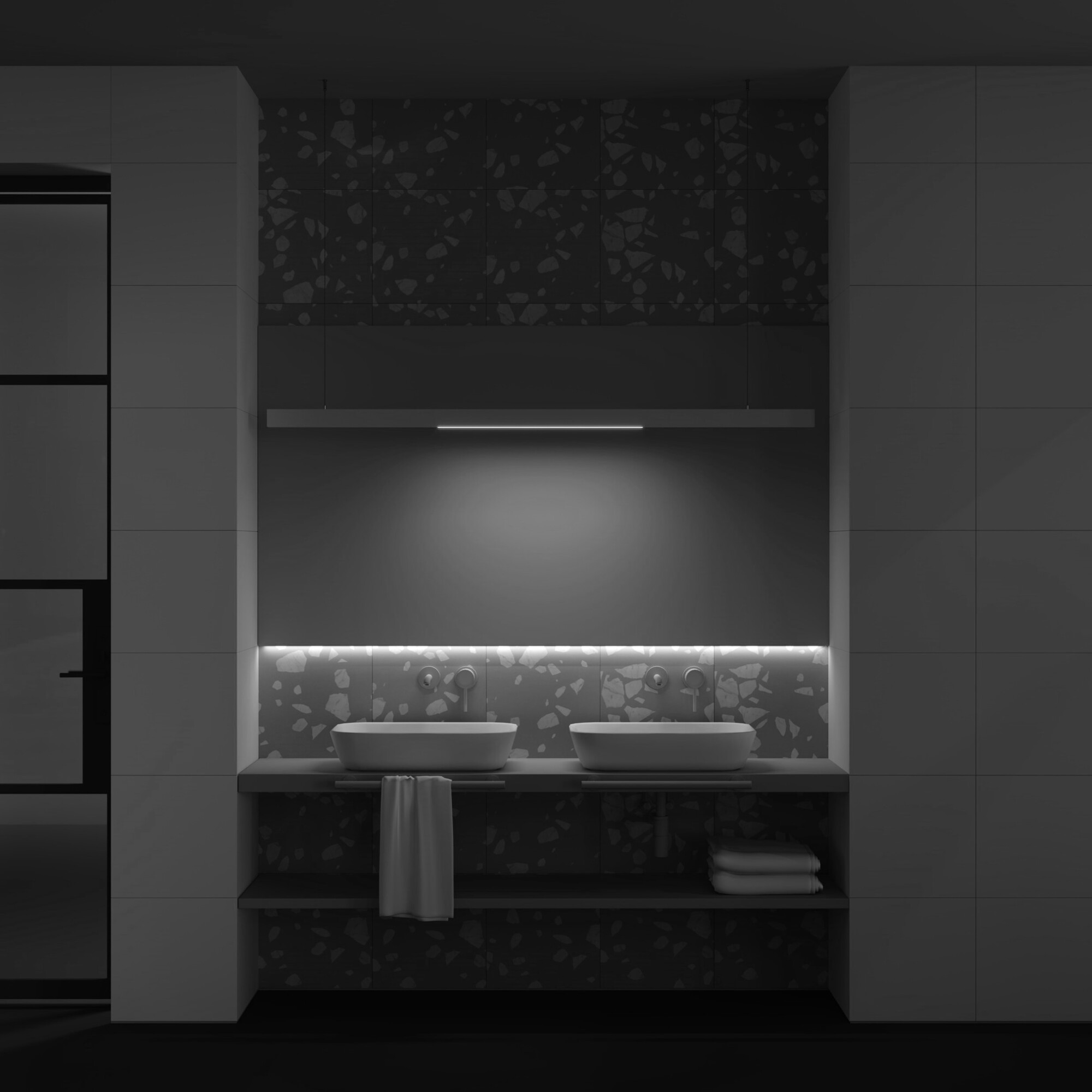 Картинка Трековый светильник Technical TR030-2-24W3K-W