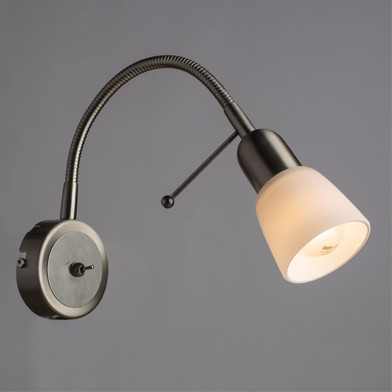 Картинка Спот Arte Lamp Lettura A7009AP-1SS
