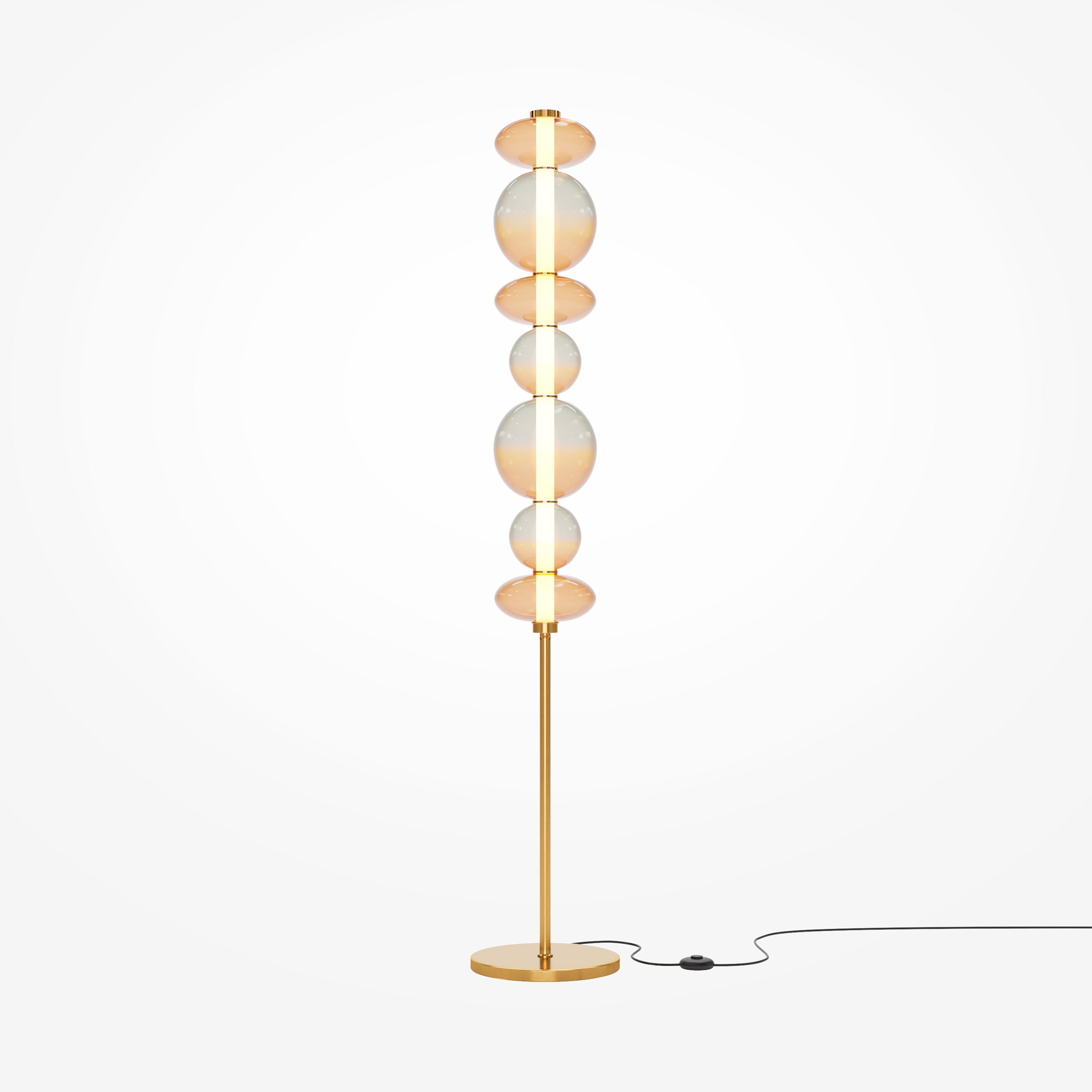 Картинка Напольный светильник (торшер) Maytoni MOD307FL-L40BS3K