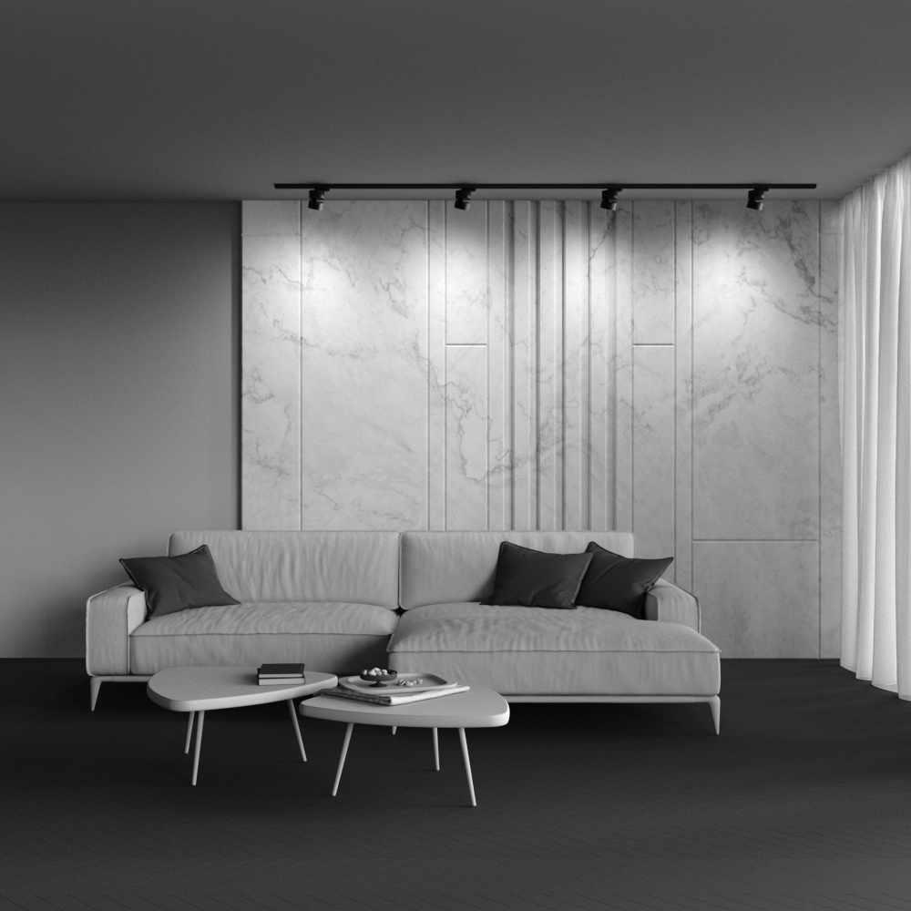 Картинка Трековый светильник Technical TR007-1-12W4K-B