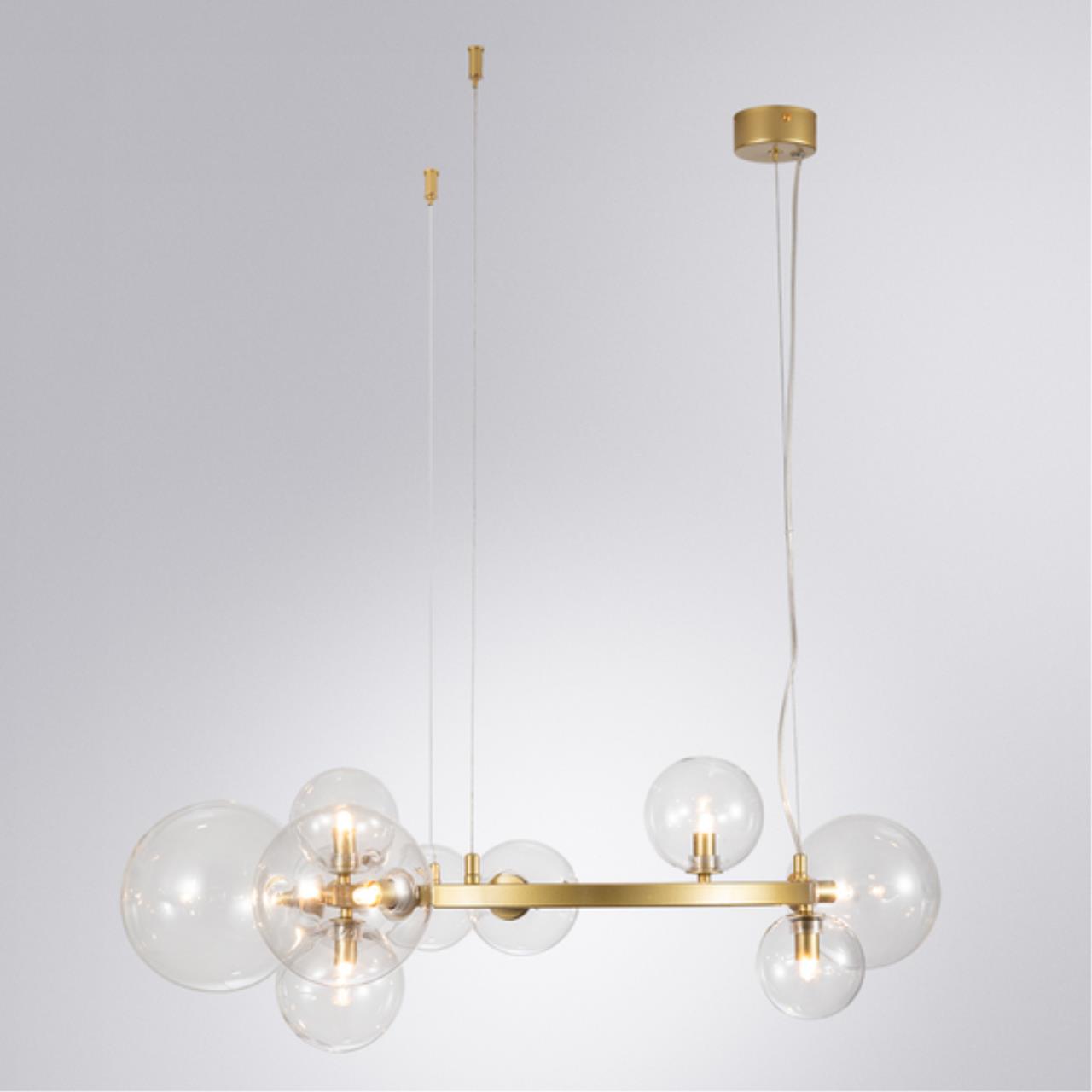 Картинка Подвесная люстра Arte Lamp VINCENT A7790SP-10GO