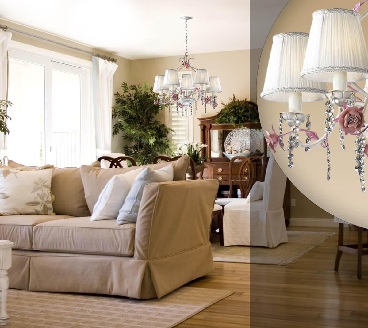 Картинка Подвесная люстра Odeon Light Padma 2685/6