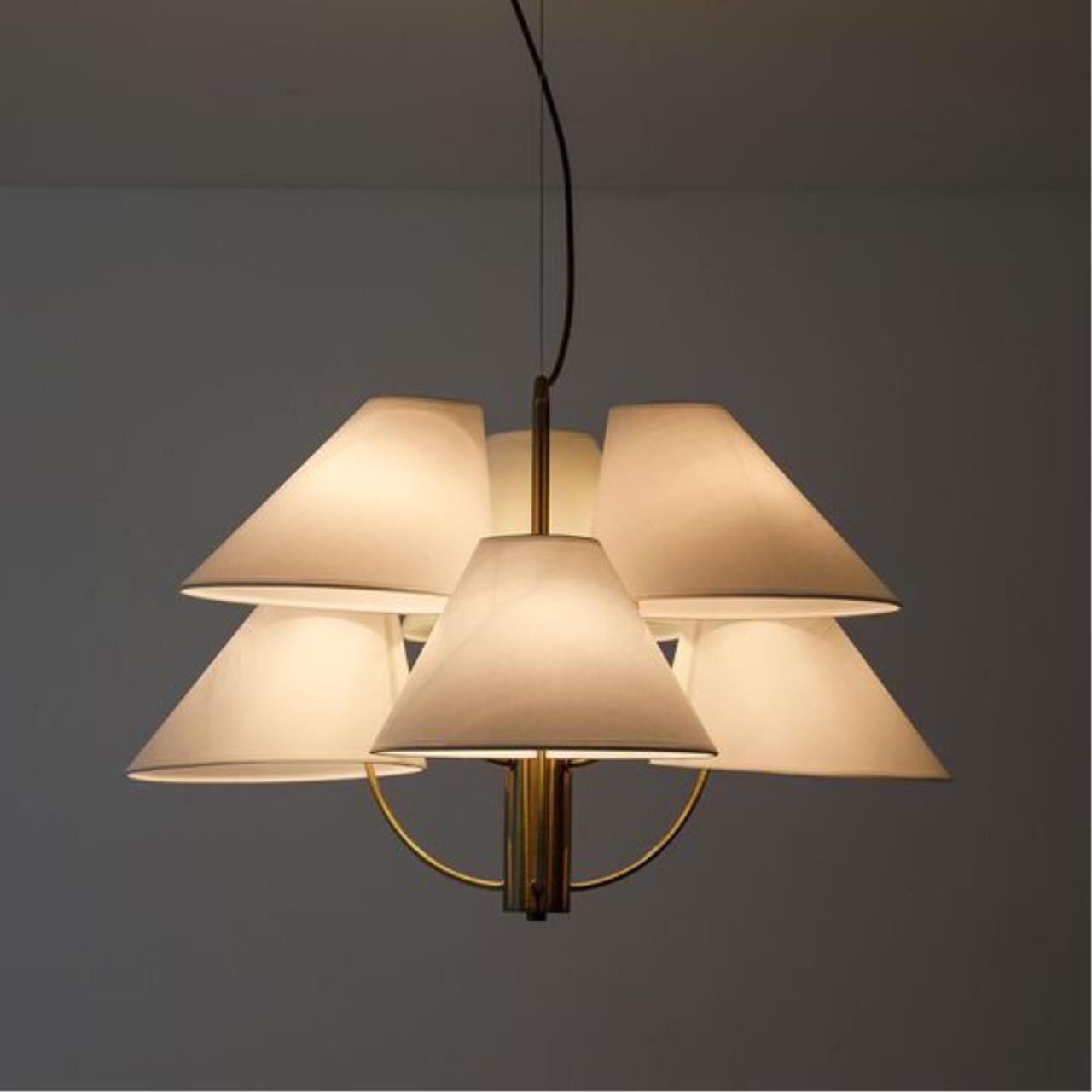 Картинка Подвесная люстра Arte Lamp RONDO A4086LM-6AB