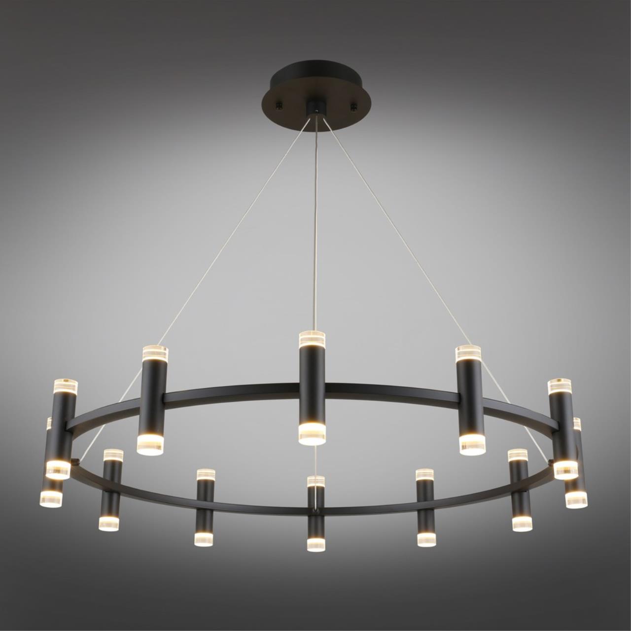 Картинка Подвесная светодионая люстра Aployt Klarcia APL.037.03.120