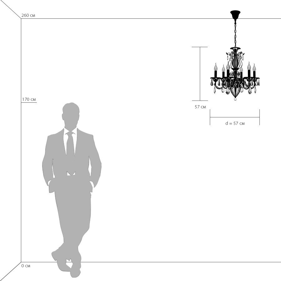 Картинка Подвесная люстра Lightstar Schon 790064