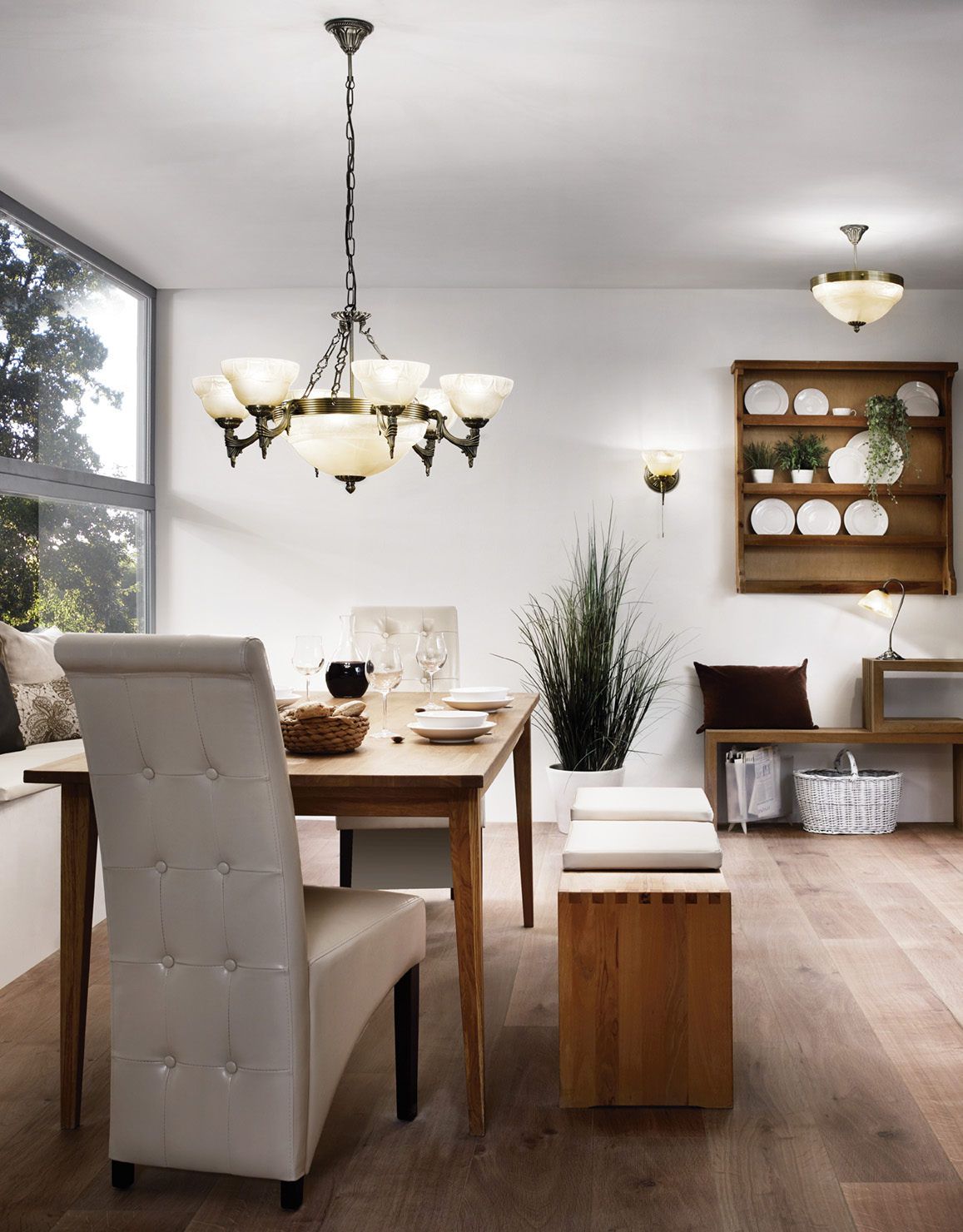 Картинка Подвесная люстра Eglo Marbella 85858