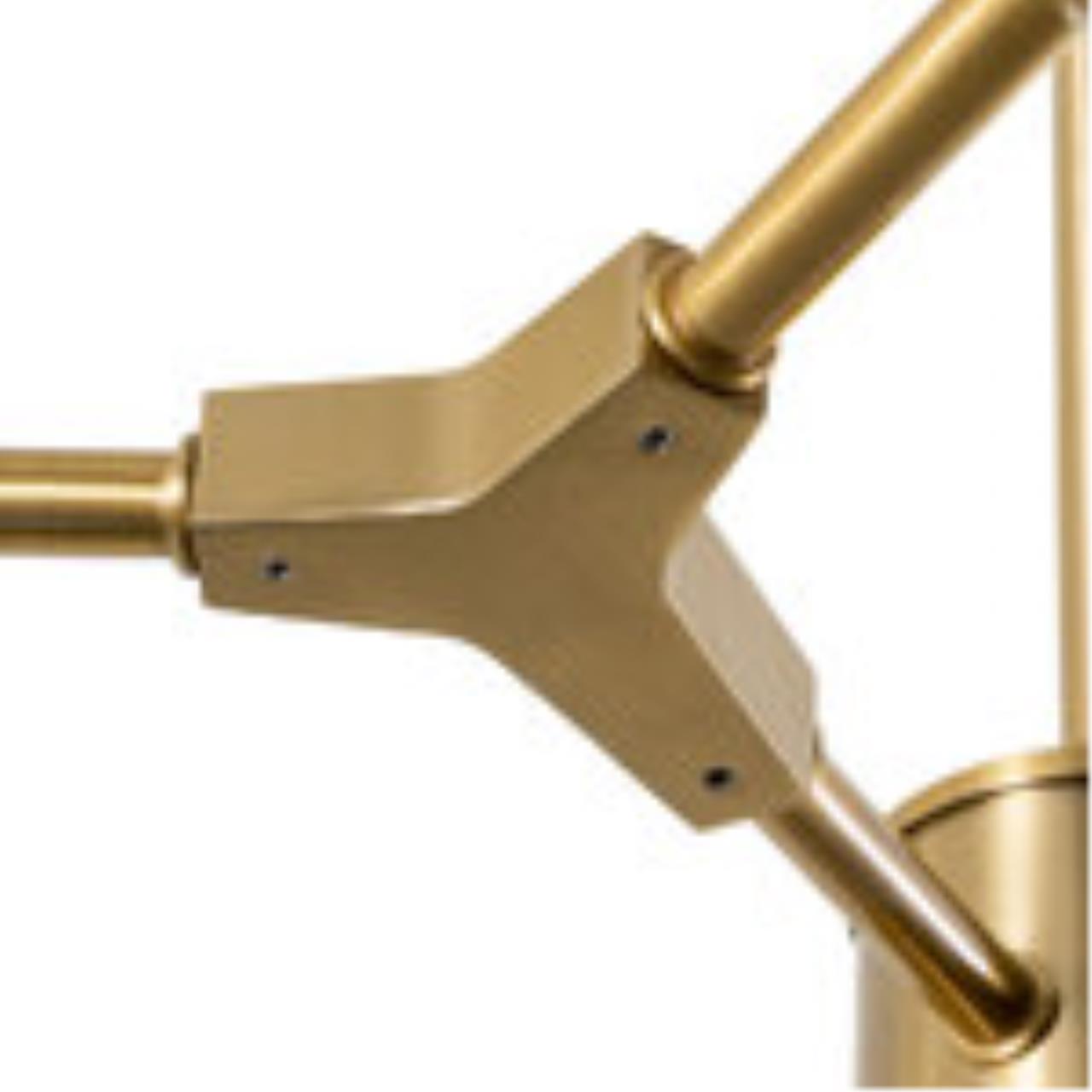 Картинка Потолочная люстра Arte Lamp Yuka Smoky A7759PL-6PB