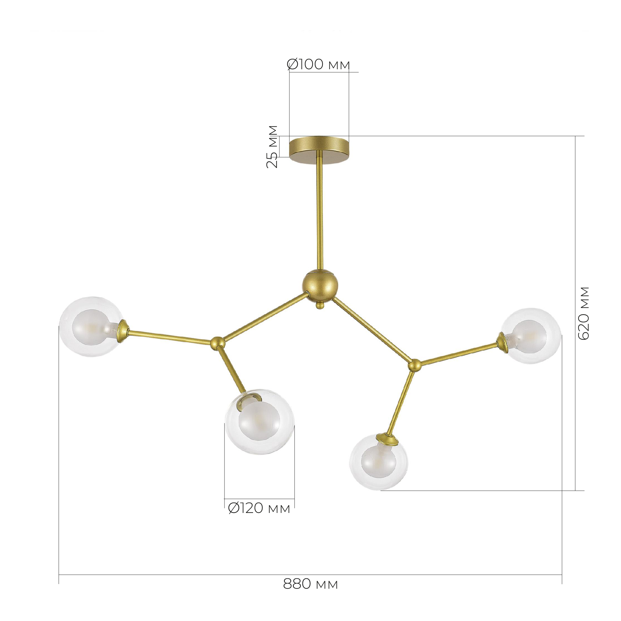Картинка SLE1106-203-04 Светильник подвесной 