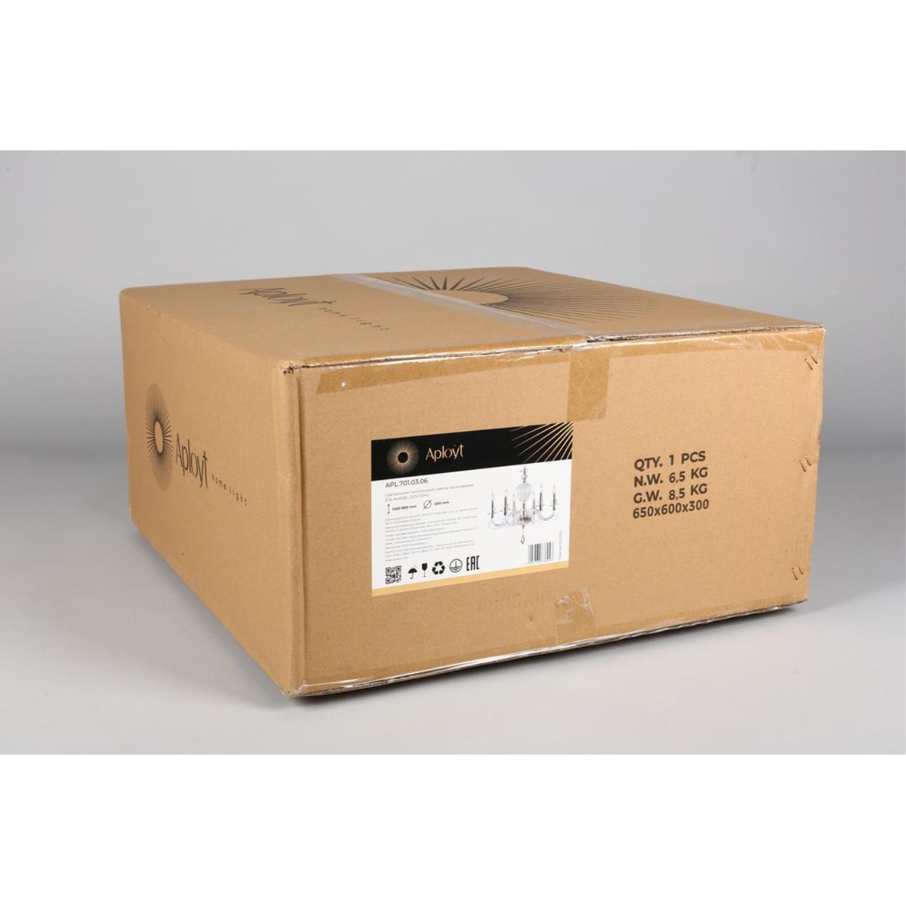 Картинка Подвесная люстра Aployt Daniele APL.701.03.06