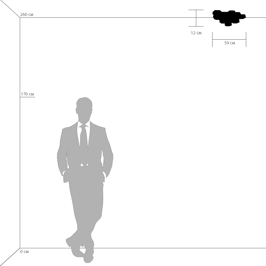 Картинка Потолочная светодиодная люстра Lightstar Favo 750121