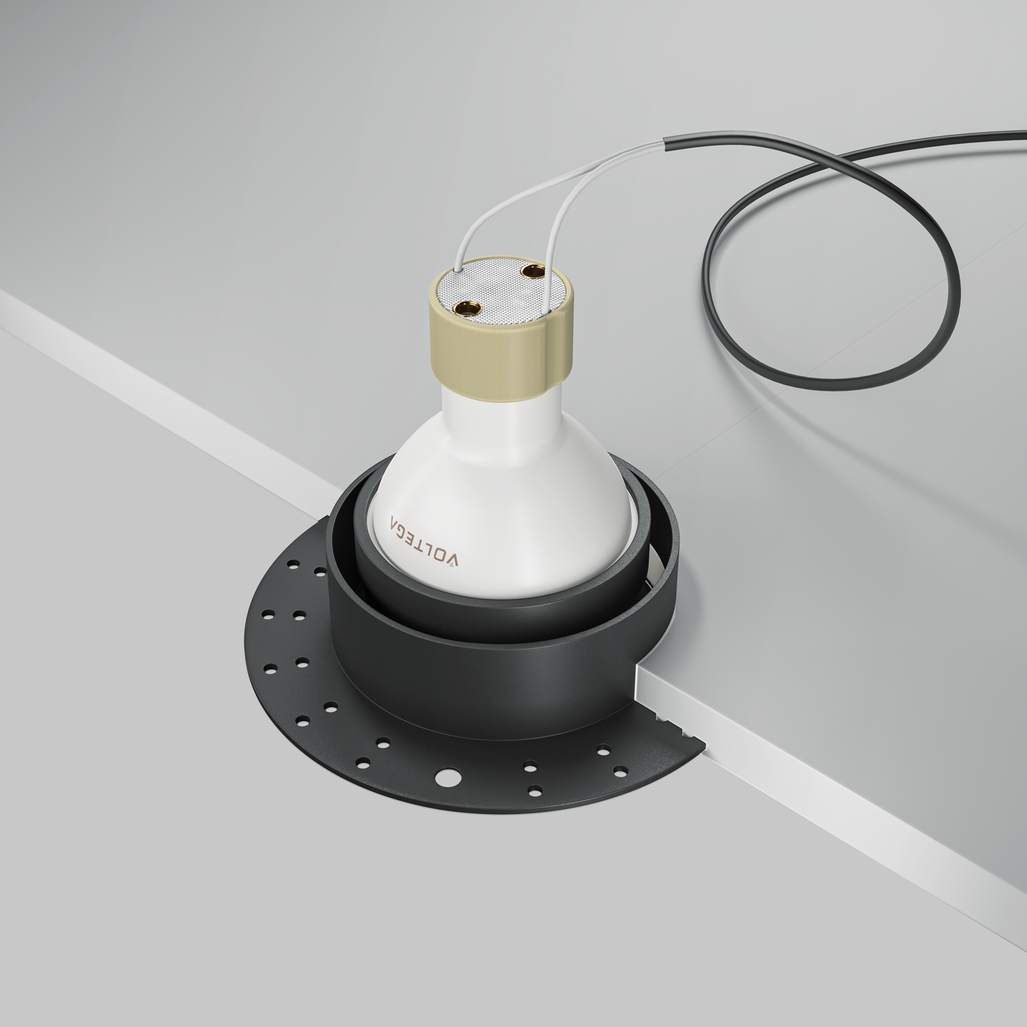 Картинка Встраиваемый светильник Technical DL126-GU10-TRS-B