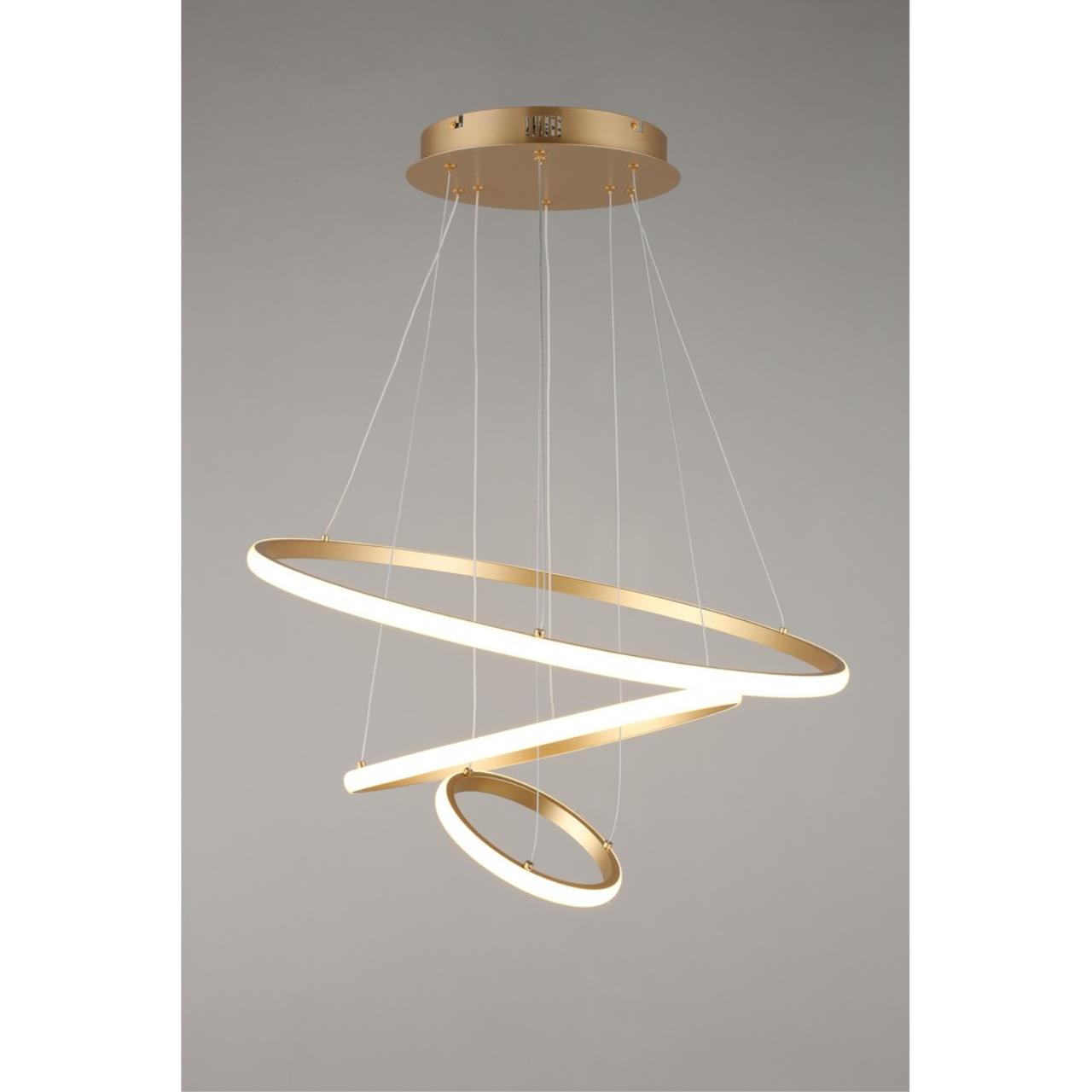 Картинка Подвесная светодиодная люстра Aployt Janina APL.018.13.60