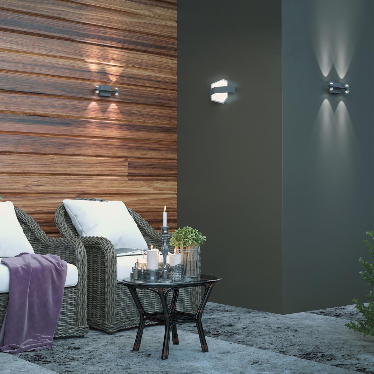 Картинка Уличный настенный светодиодный светильник Novotech Street Kaimas 358574