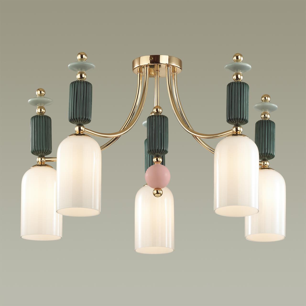 Картинка Потолочная люстра Odeon Light Classic Candy 4861/5C