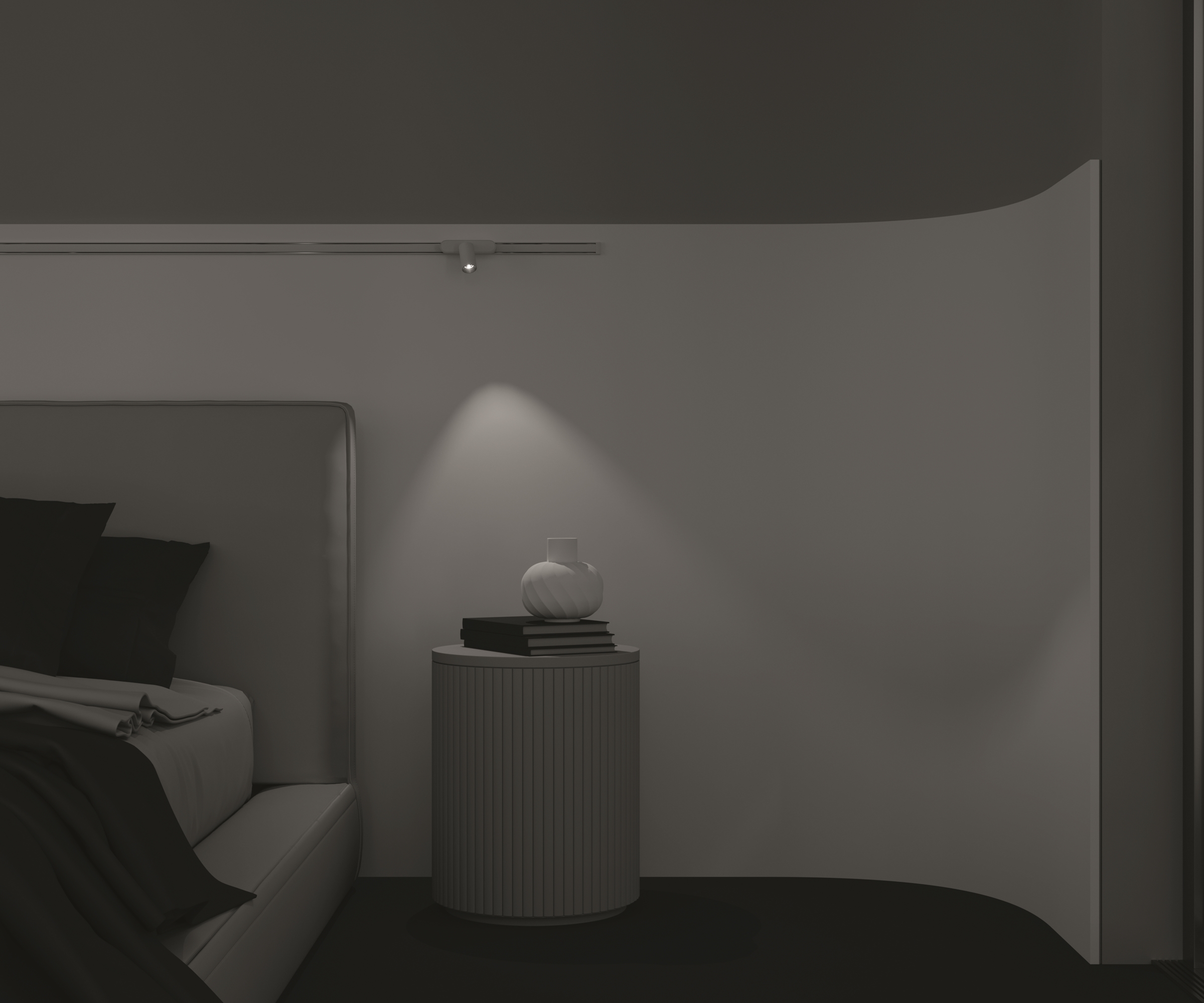 Картинка Трековый светильник Technical TR103-1-5W3K-M-W