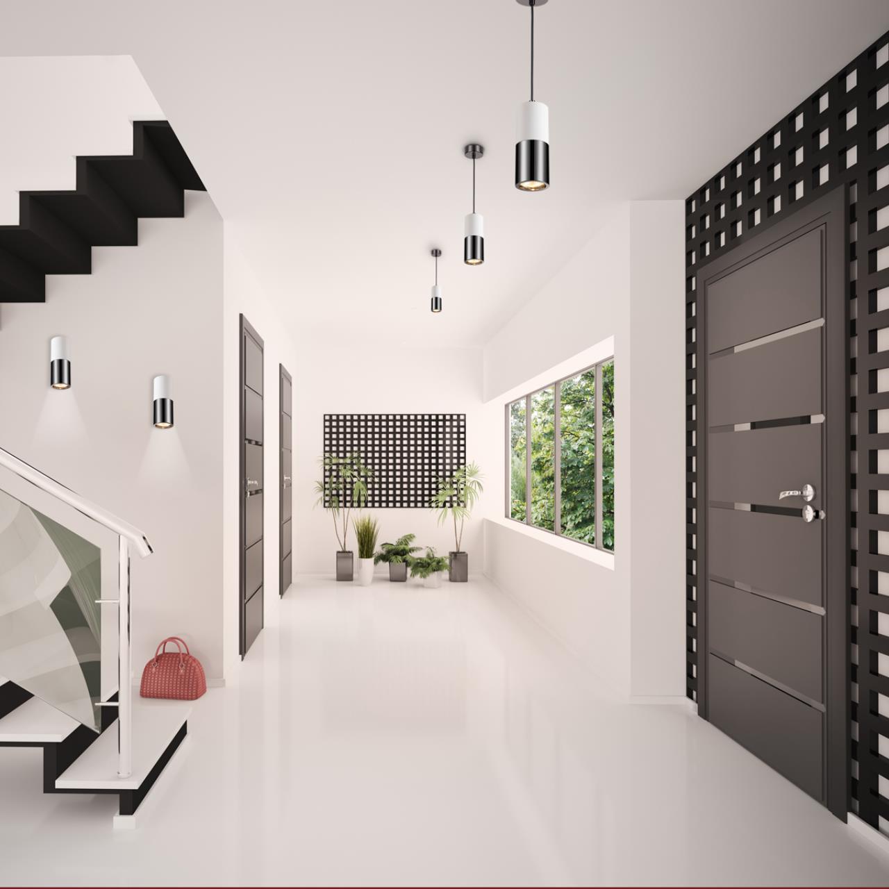 Картинка Настенный светильник Odeon Light Duetta Hightech 3834/1W