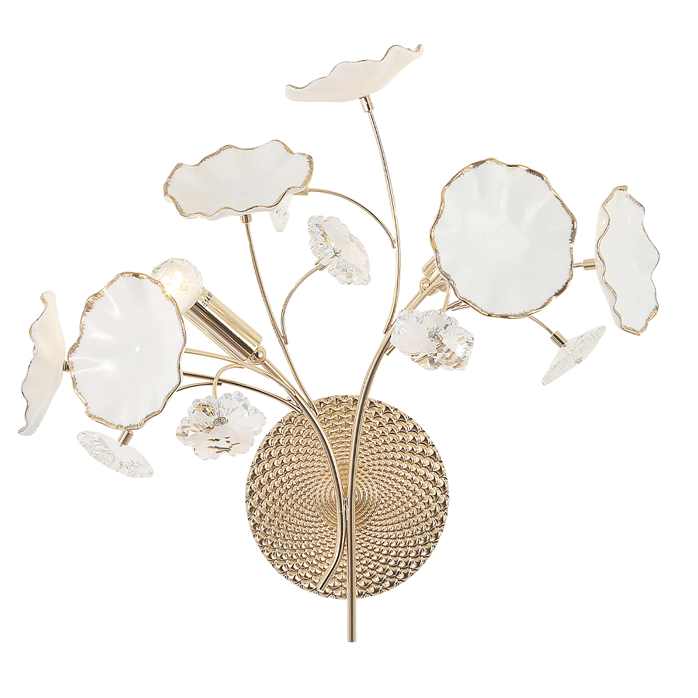 Картинка Настенный светильник MARGO AP2 Crystal Lux 2370/402