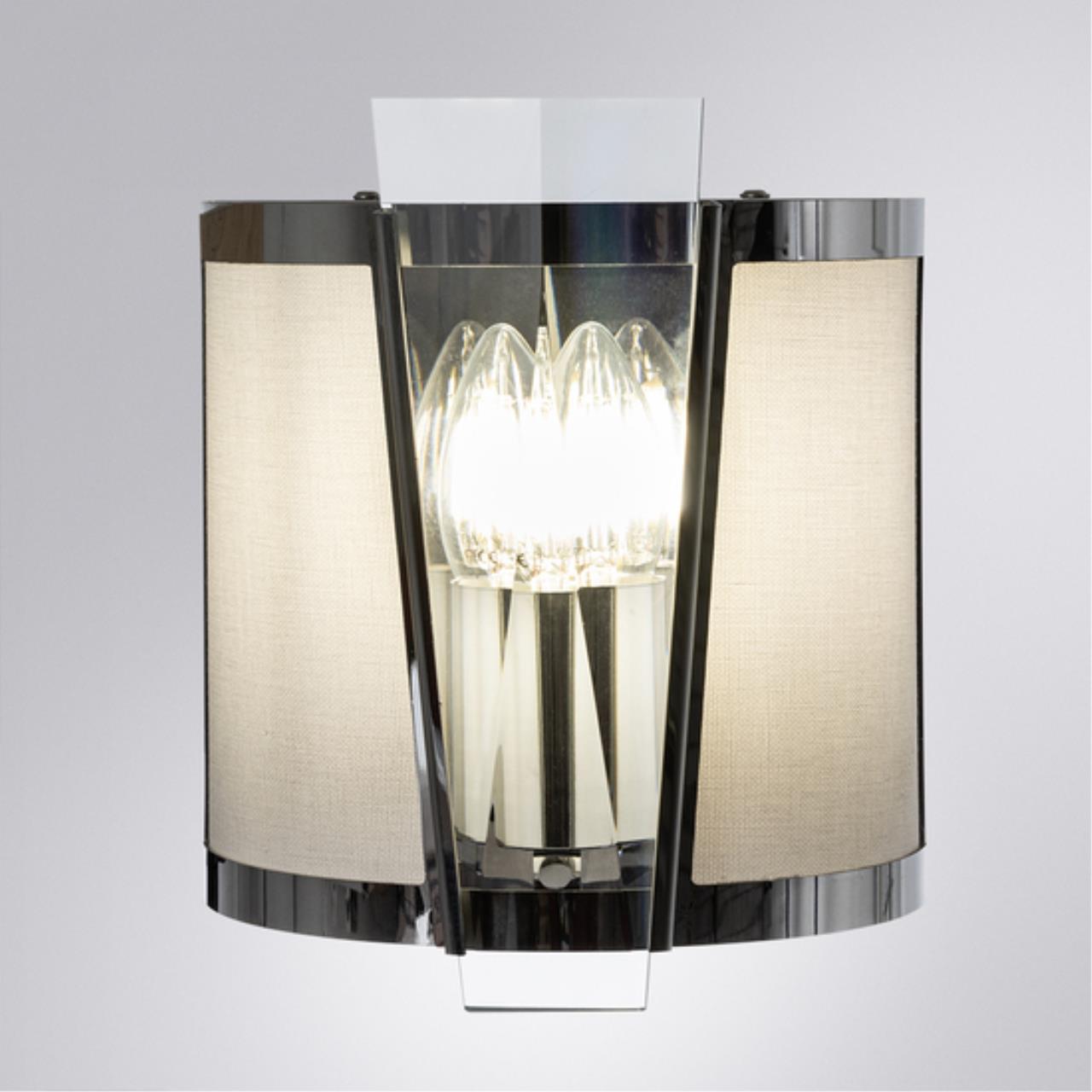 Картинка Настенный светильник Arte Lamp GRATO A4079AP-1CC