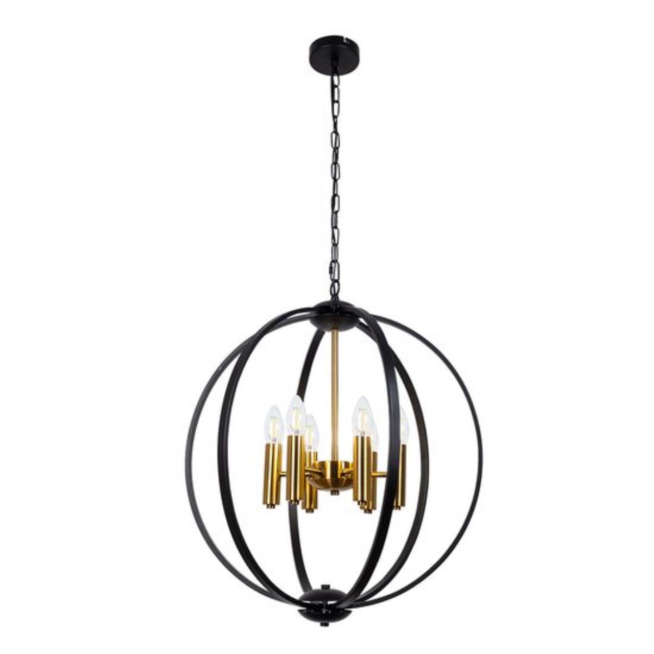 Картинка Подвесной светильник Arte Lamp CASTULA A7013SP-6BK